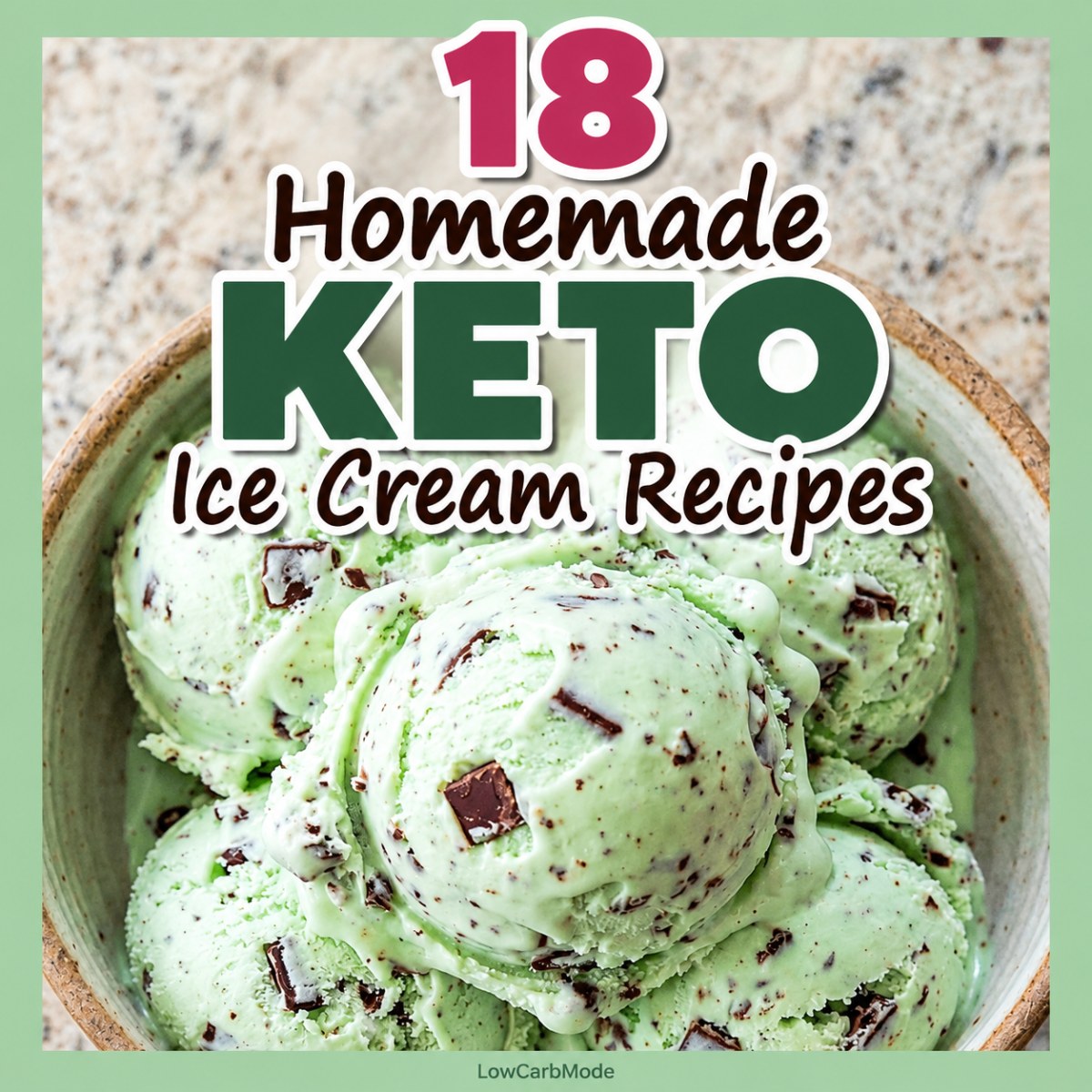 Homemade Keto Ice Cream Recipes