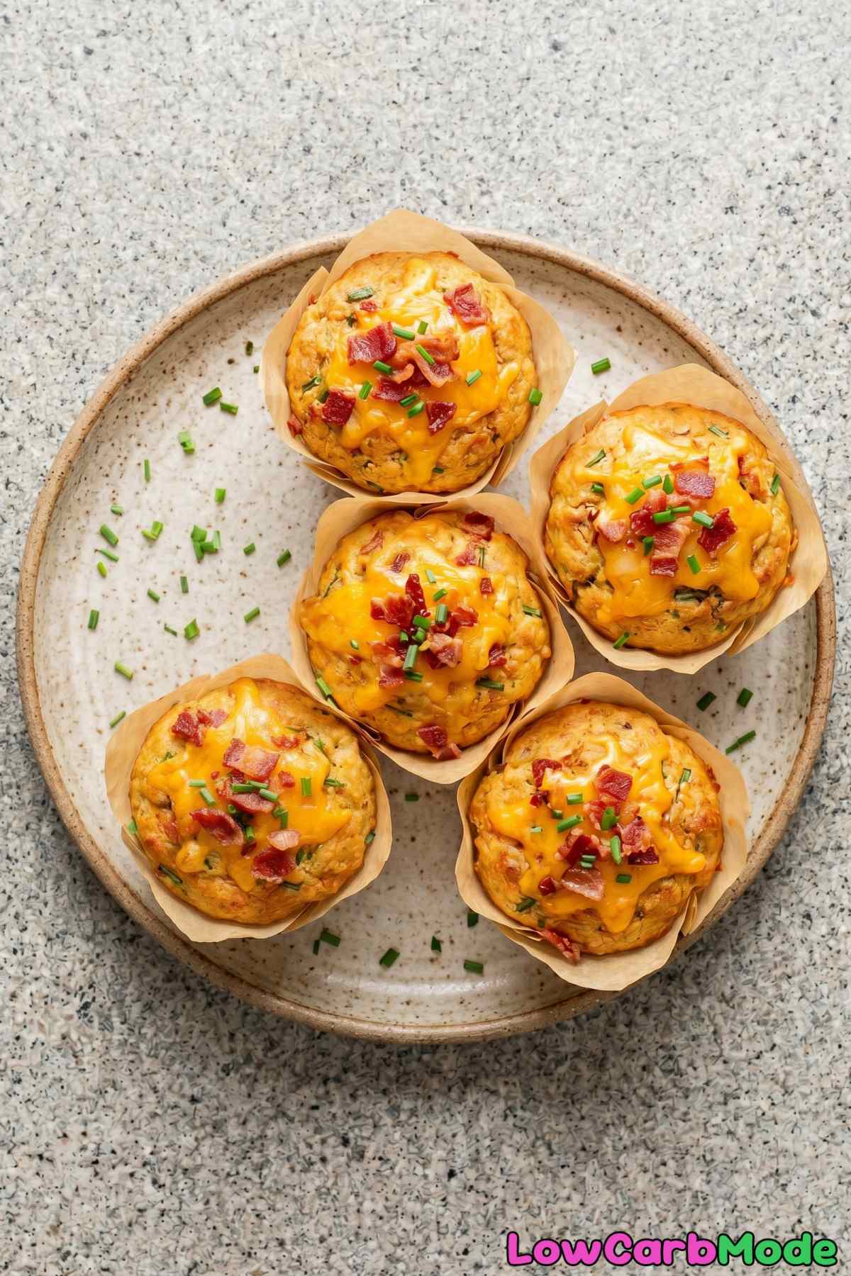 easy keto bacon cheese muffins fresh