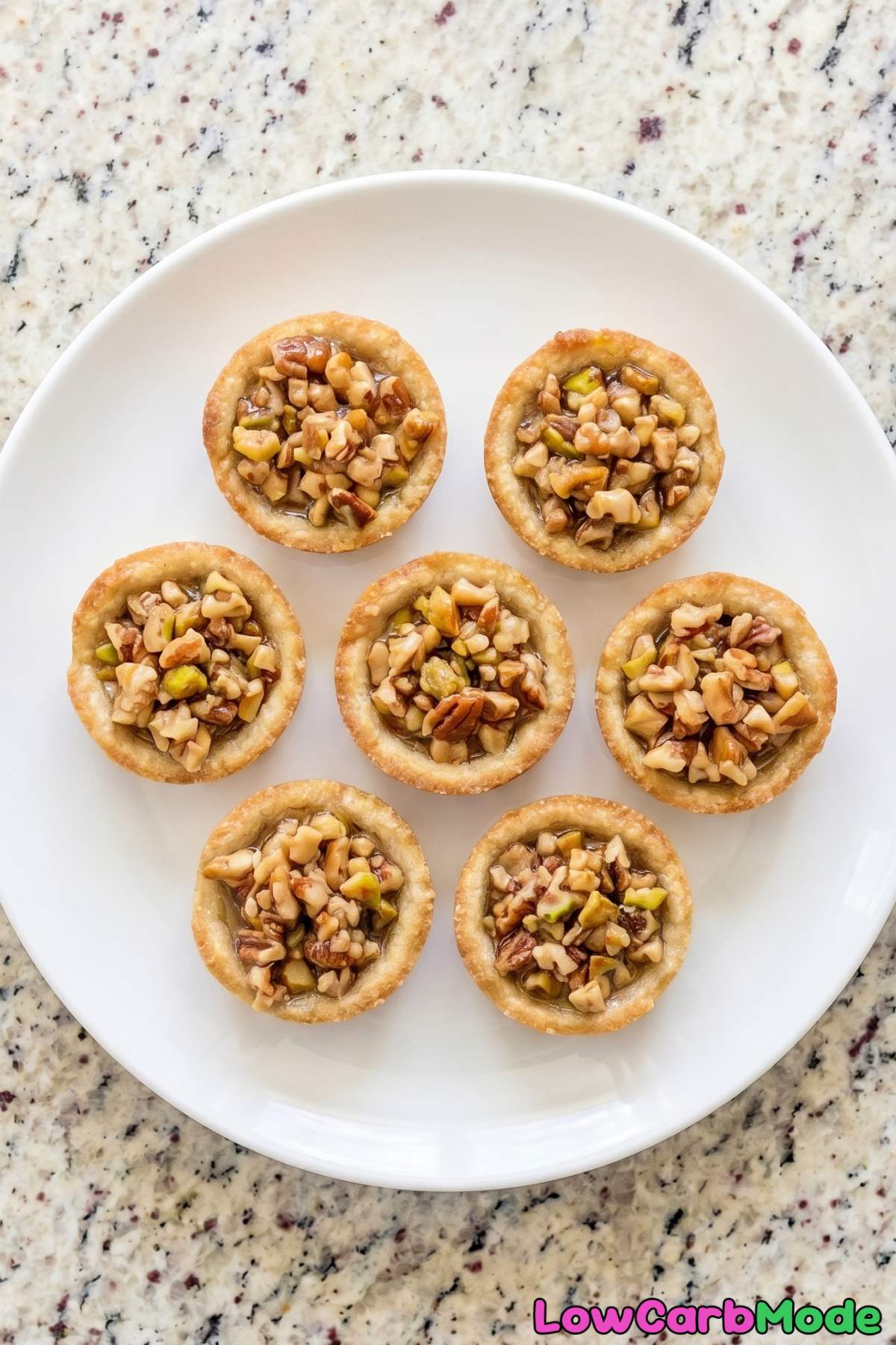 Sweet and flaky keto baklava bites