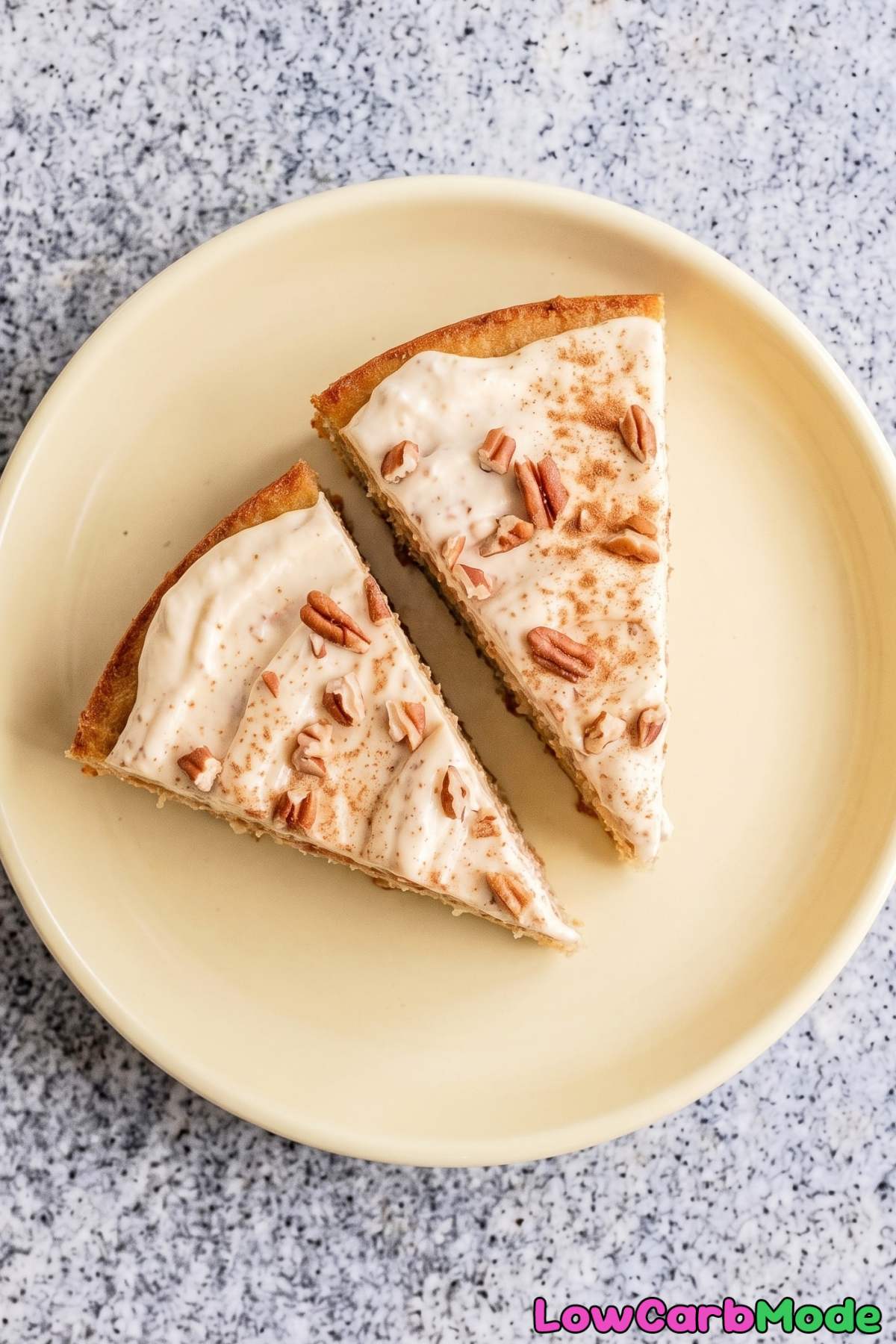 Fluffy keto banana layer cake