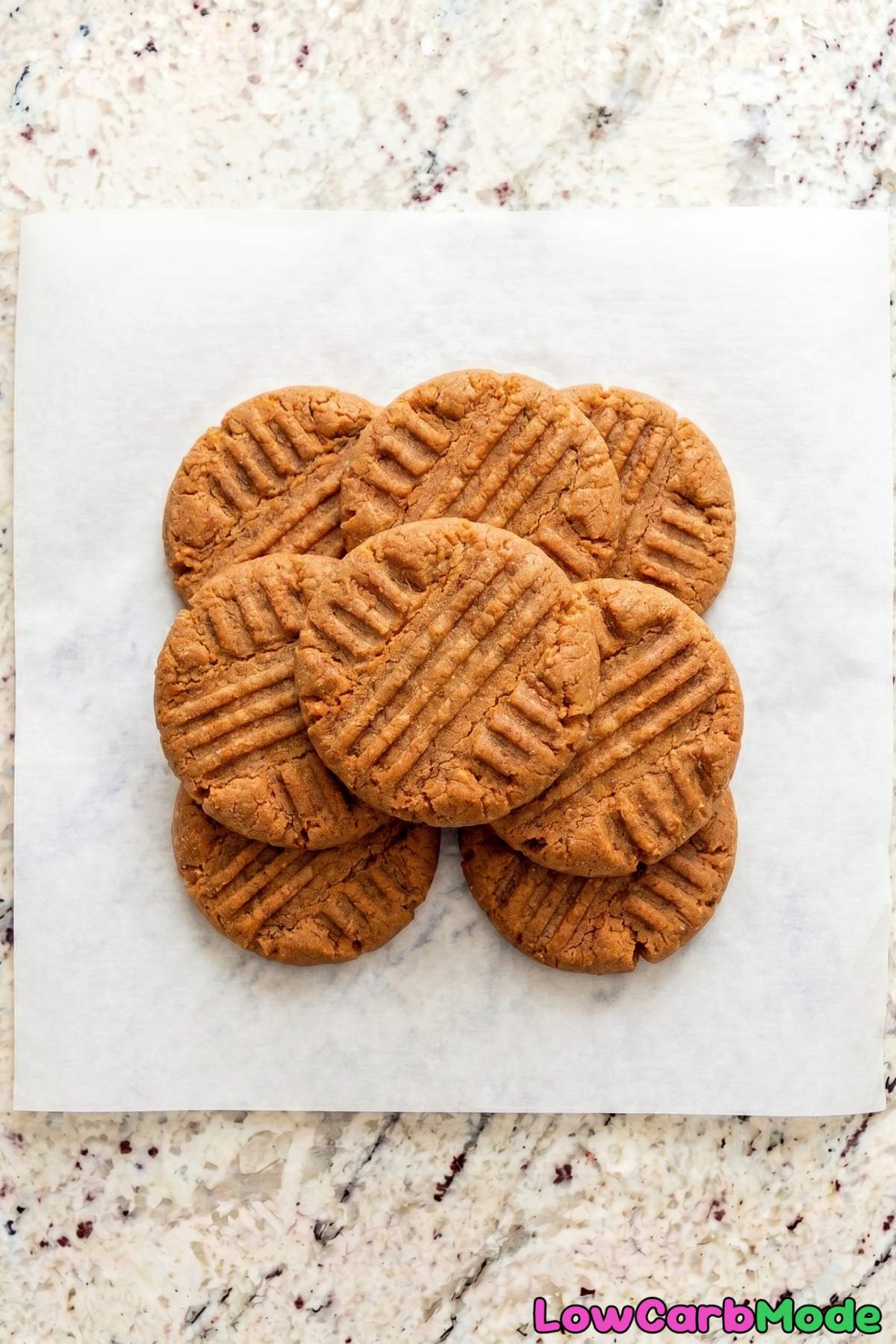 Crunchy keto Biscoff style butter cookies
