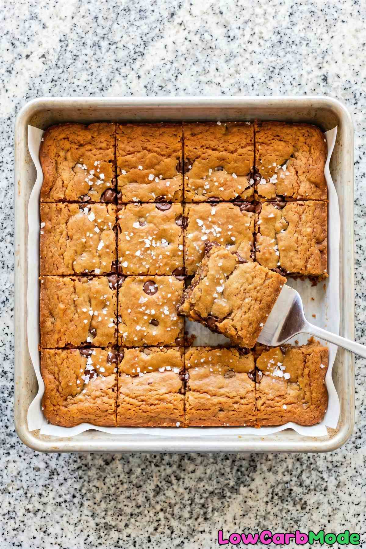 Buttery keto browned butter cookie bars