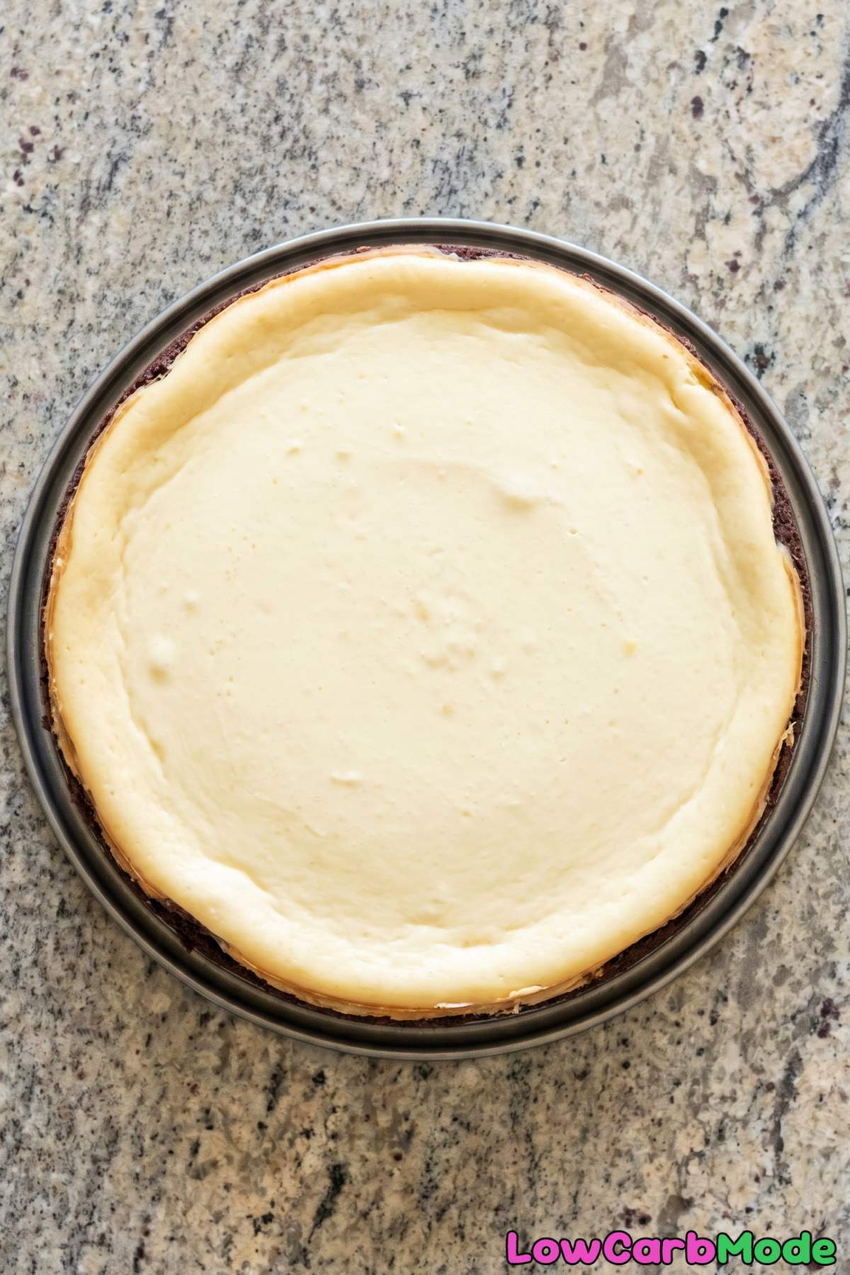 Decadent keto brownie bottom cheesecake