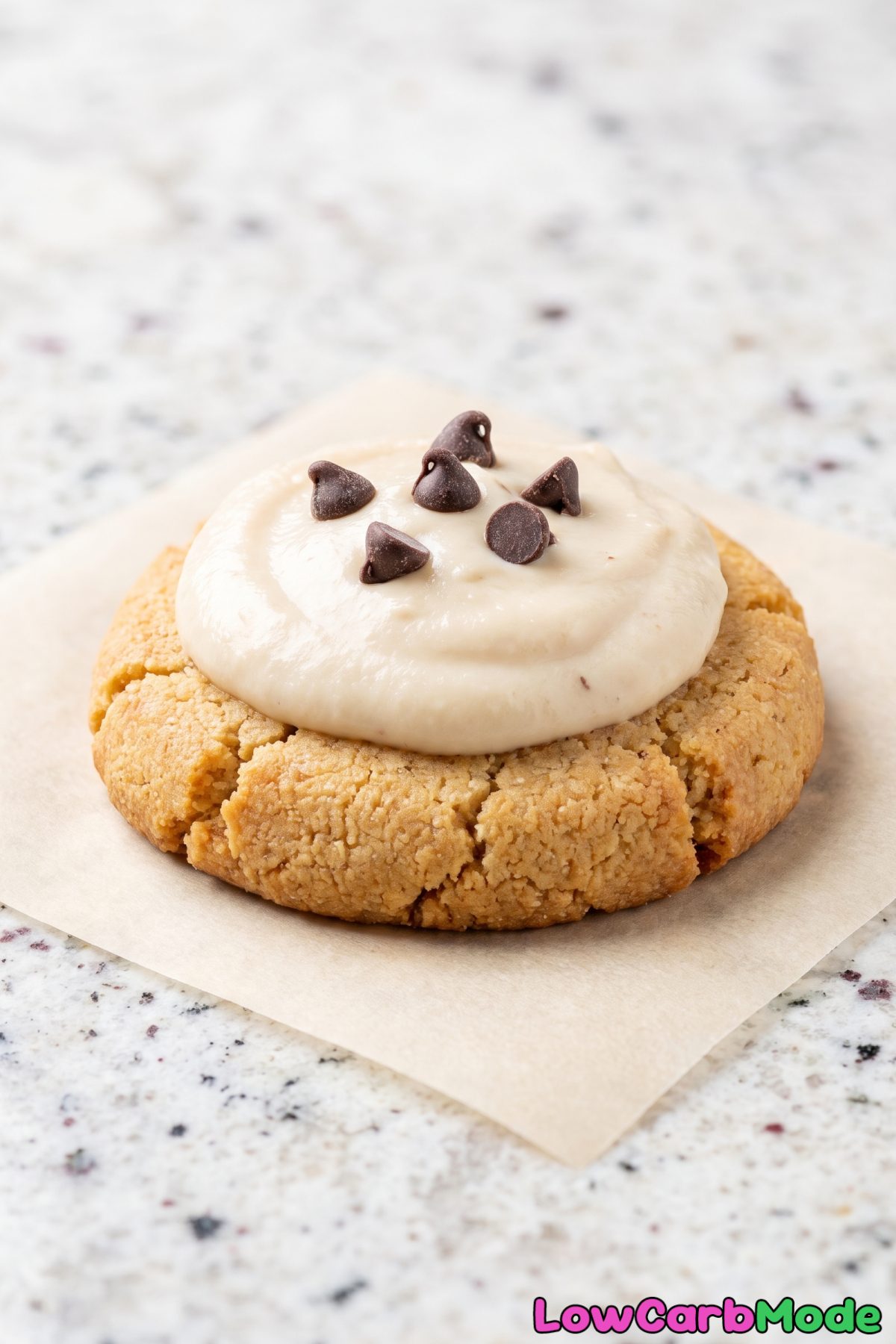 Low carb cannoli cream cookies