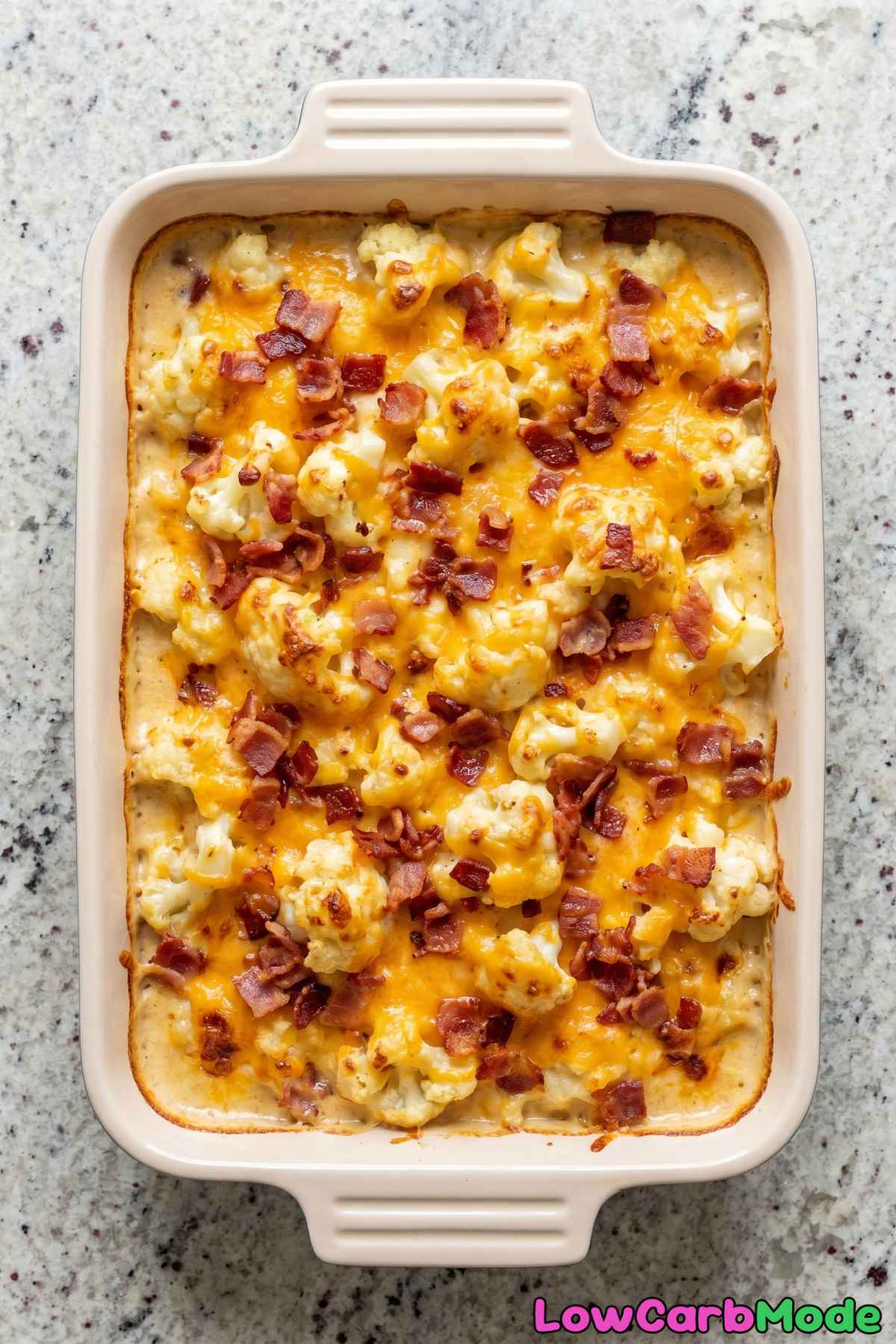 homemade keto cauliflower mac n cheese