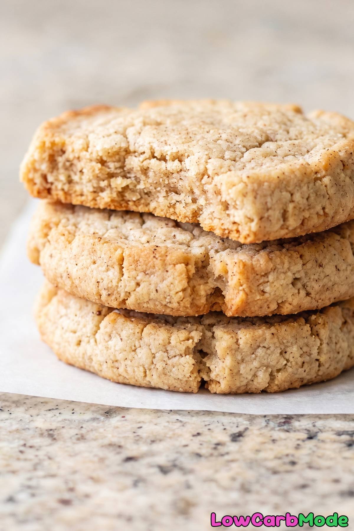 Low carb chai spice cookies
