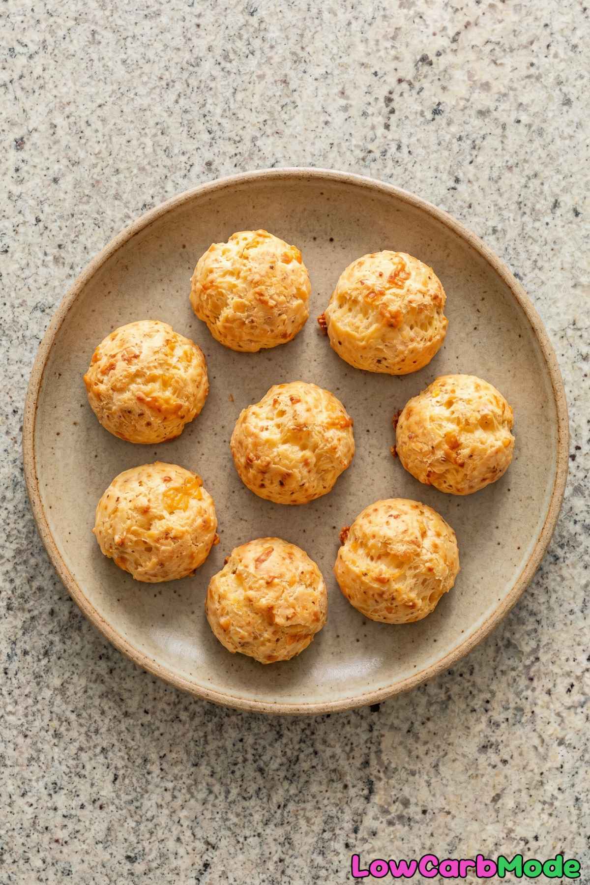 Light and airy keto cheese puffs