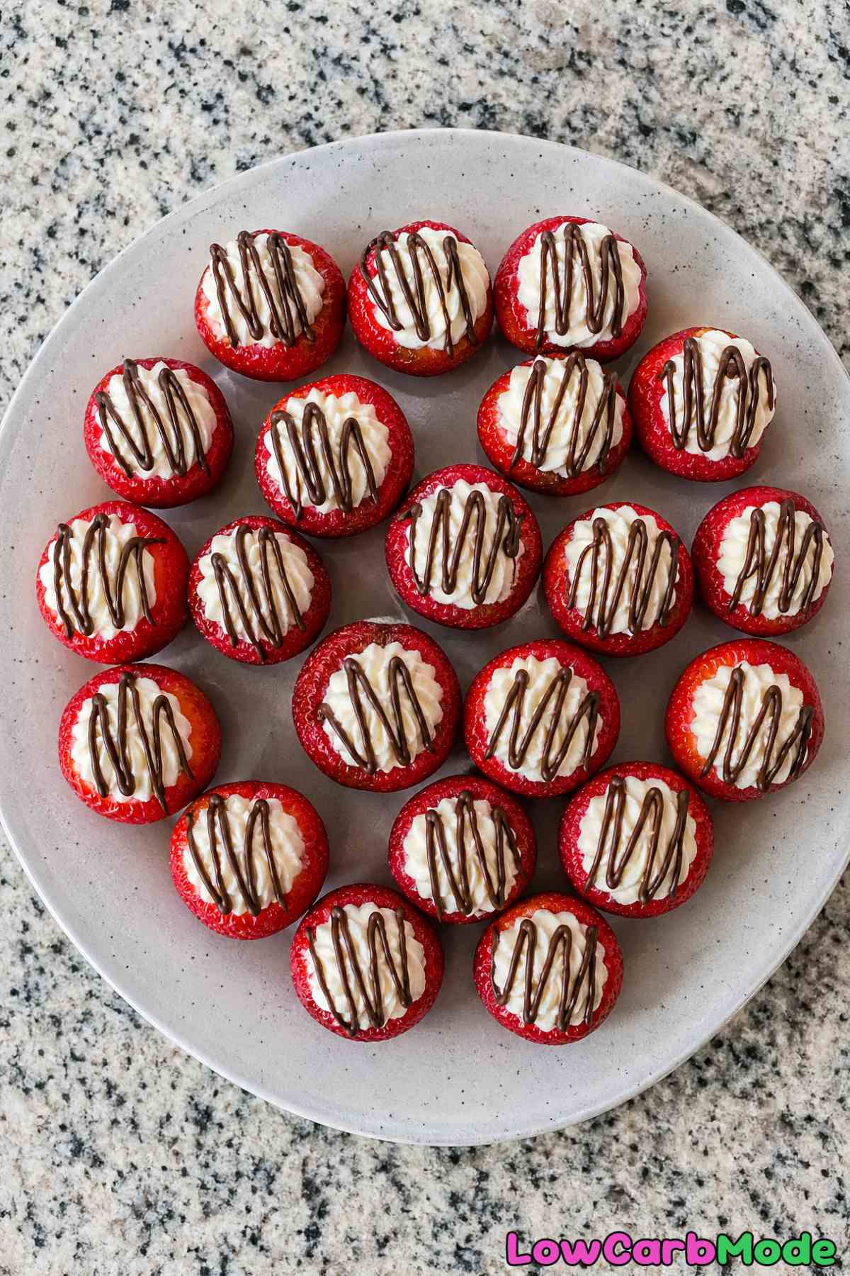 Irresistible keto cheesecake stuffed strawberries