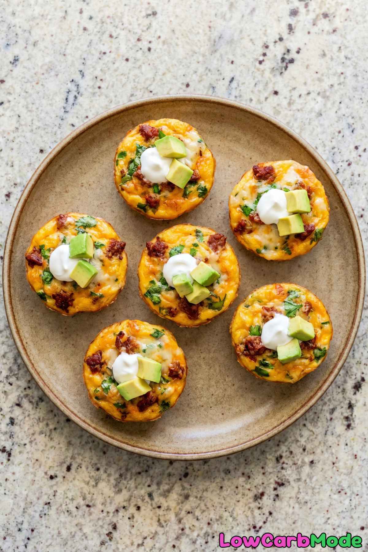 easy keto egg bites with chorizo