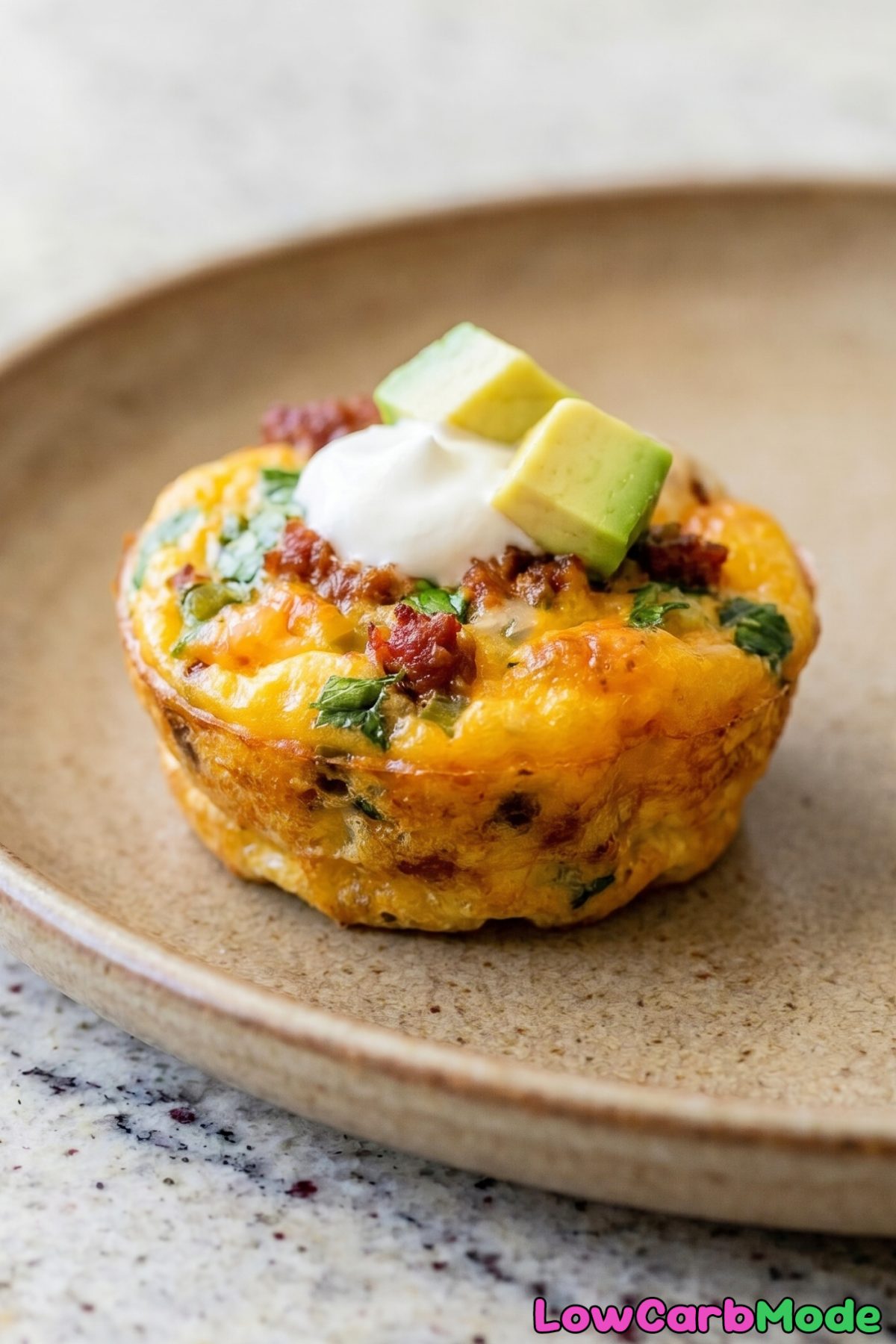 homemade keto egg bites with chorizo