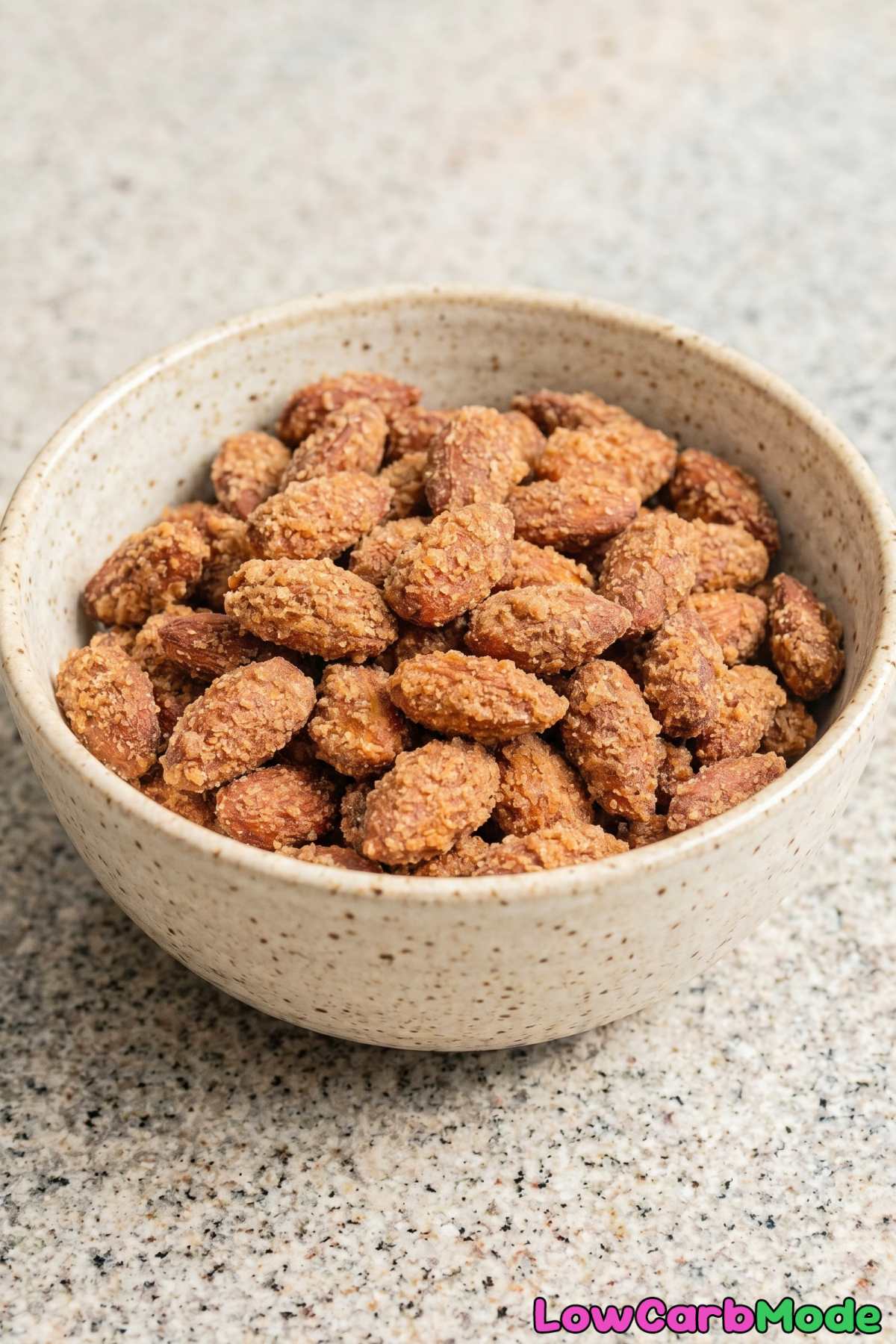 Toasted keto cinnamon churro almonds