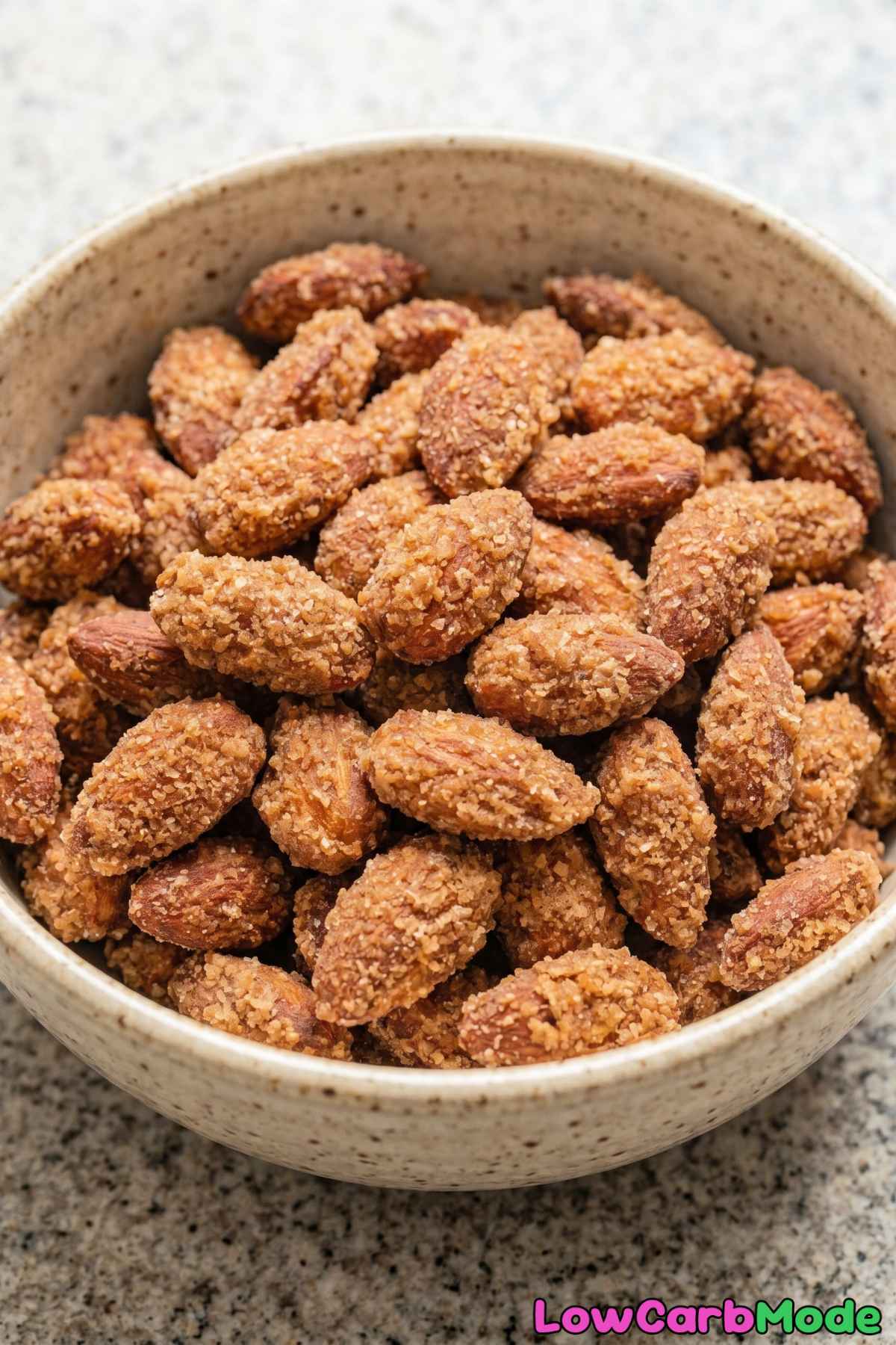Addictive keto cinnamon churro almonds