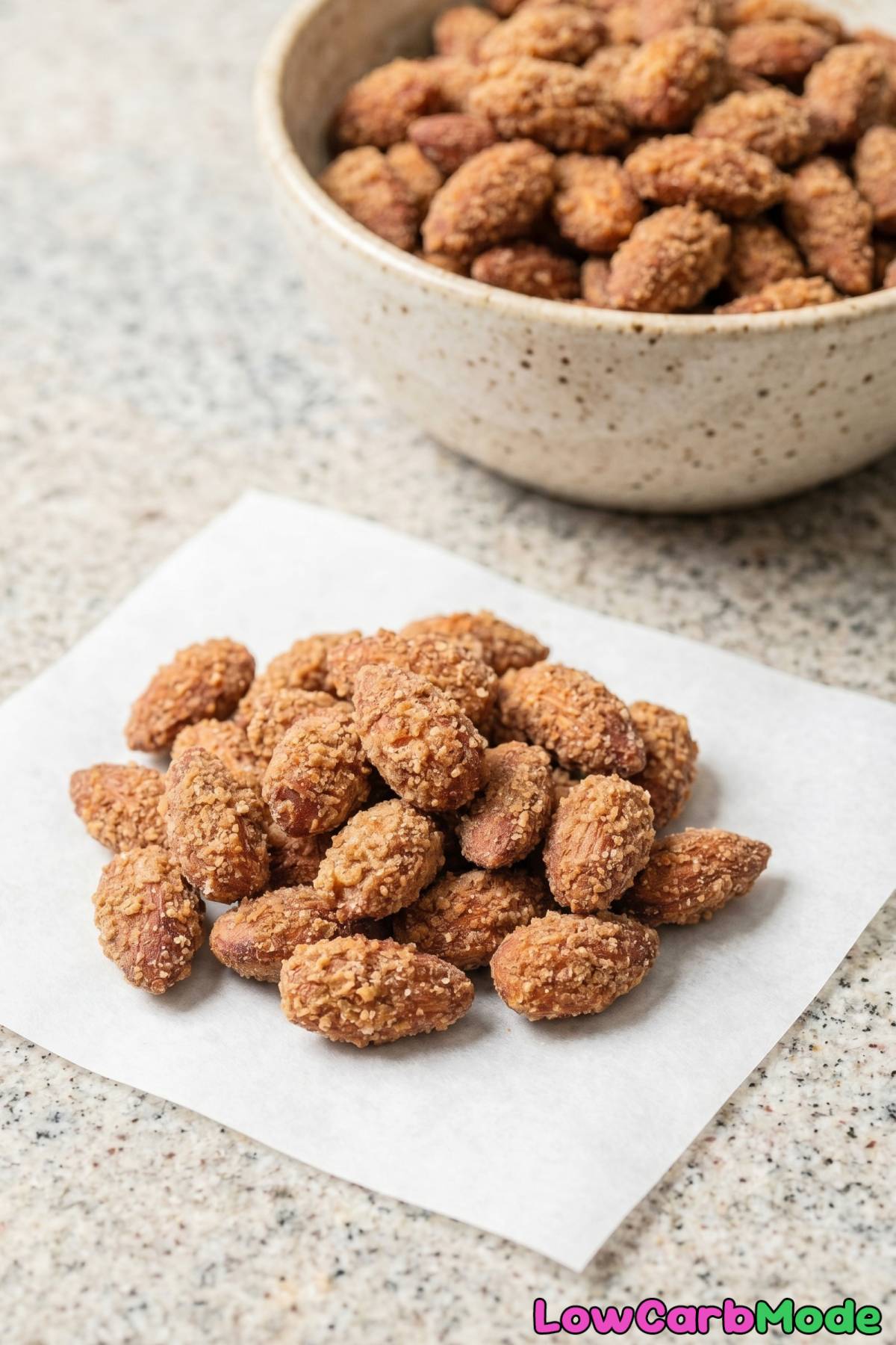 Irresistible keto cinnamon churro almonds