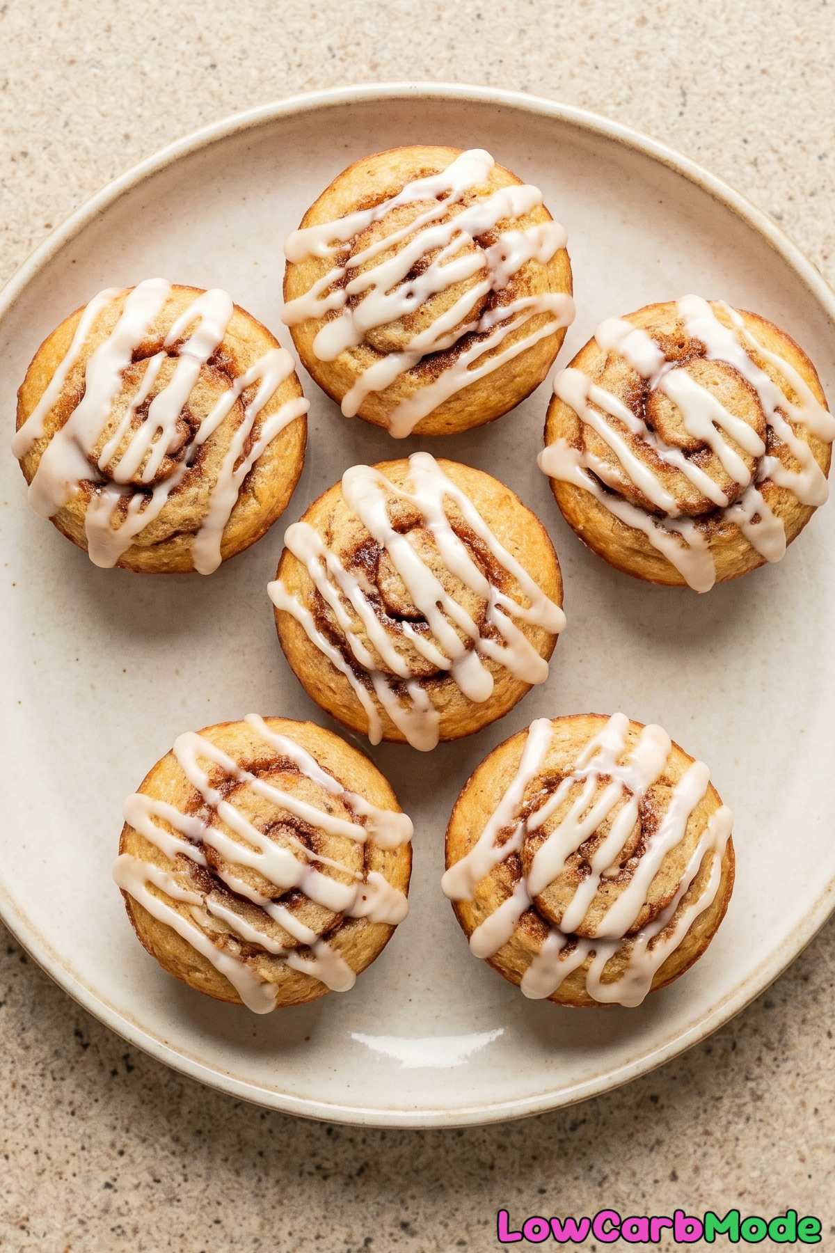 Irresistible keto cinnamon roll muffins