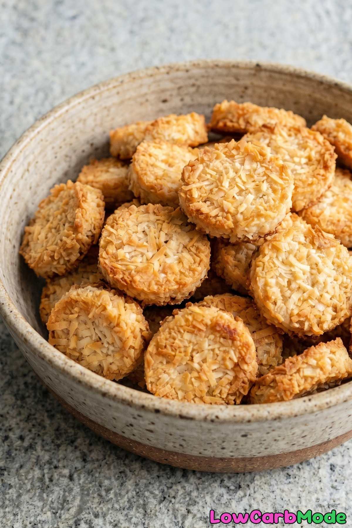 Nutty keto coconut crunch cereal bites