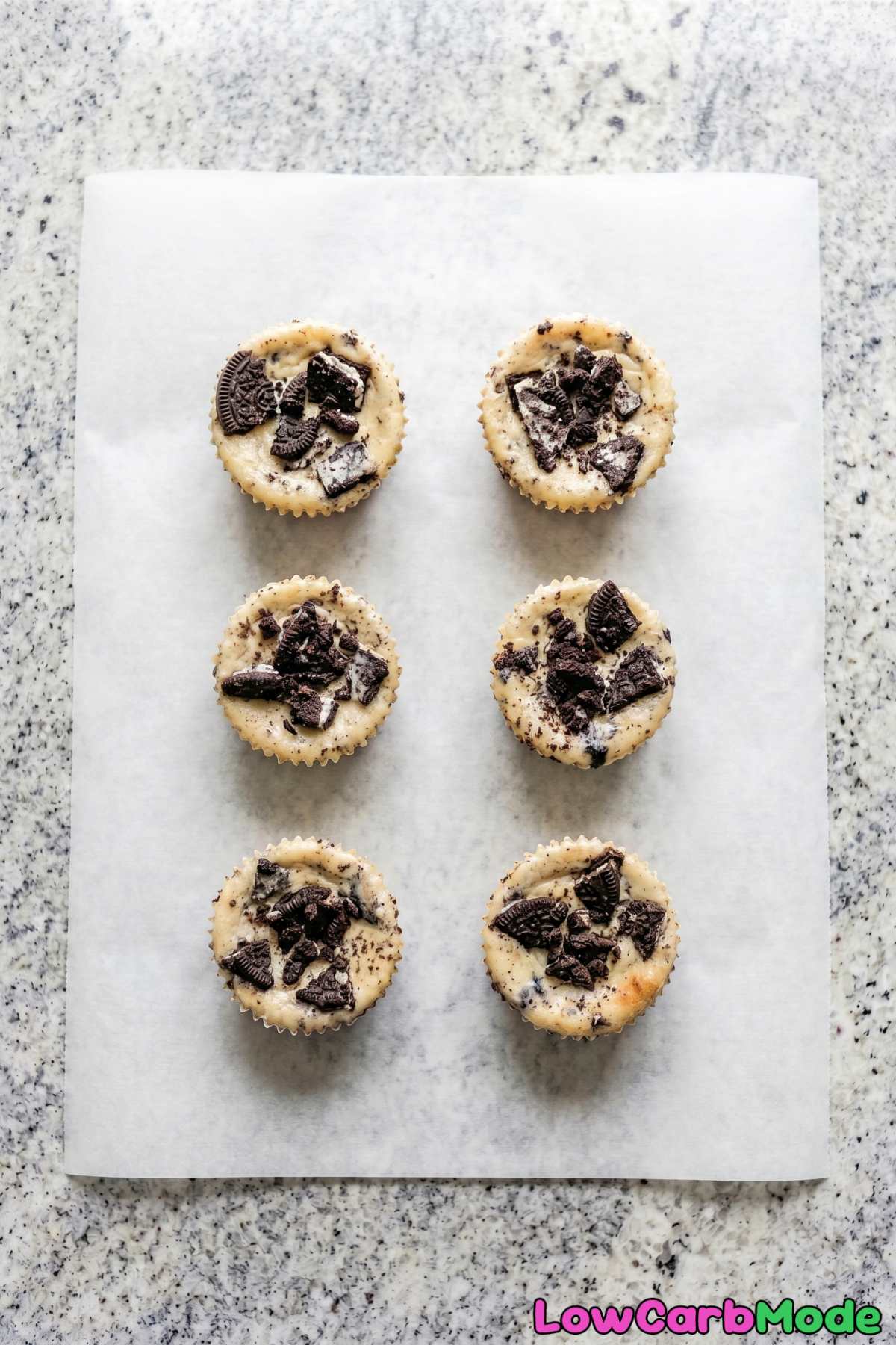 Decadent keto cookies and cream cheesecake bites