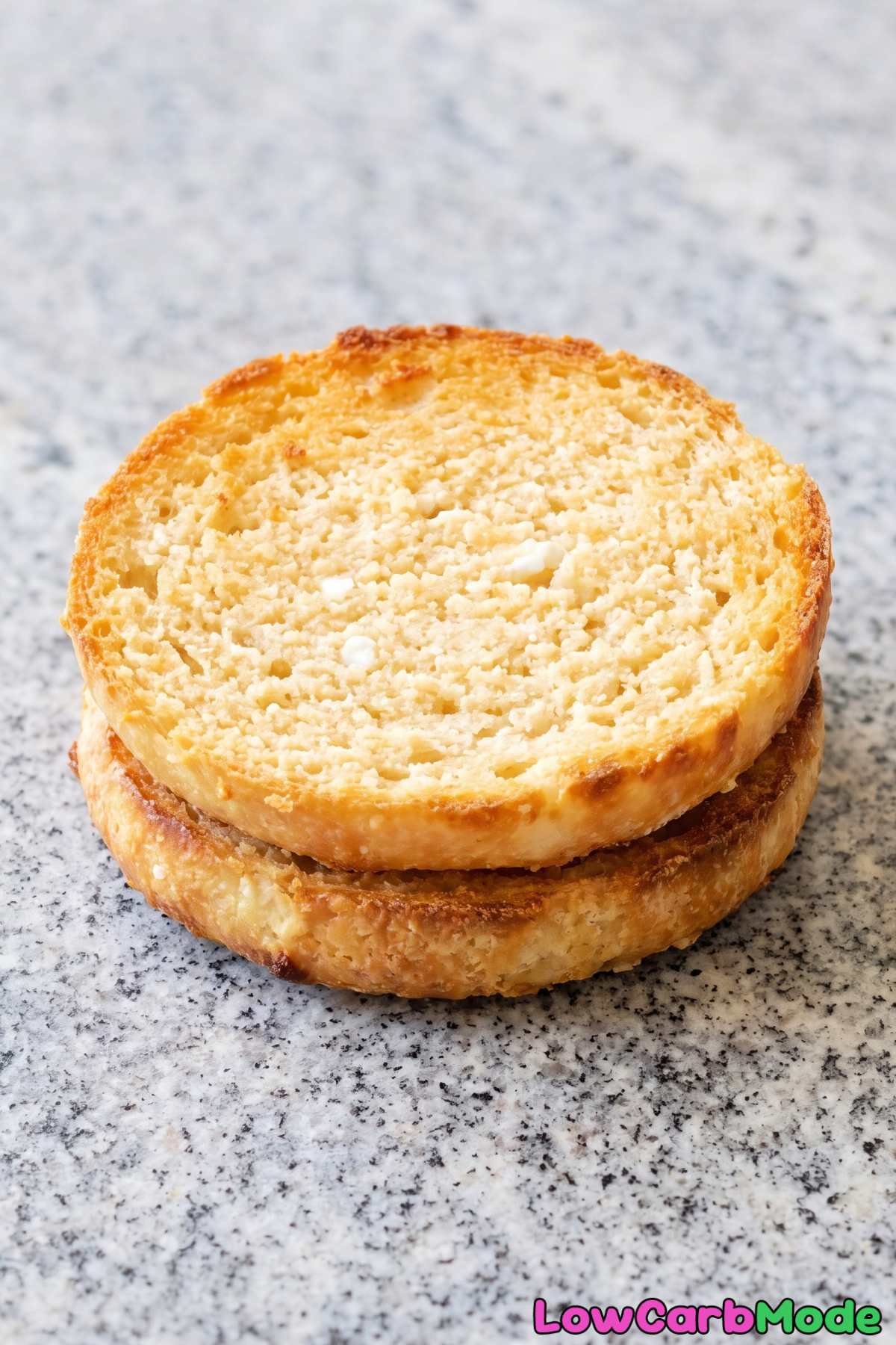 Fresh baked keto cottage cheese quick bread