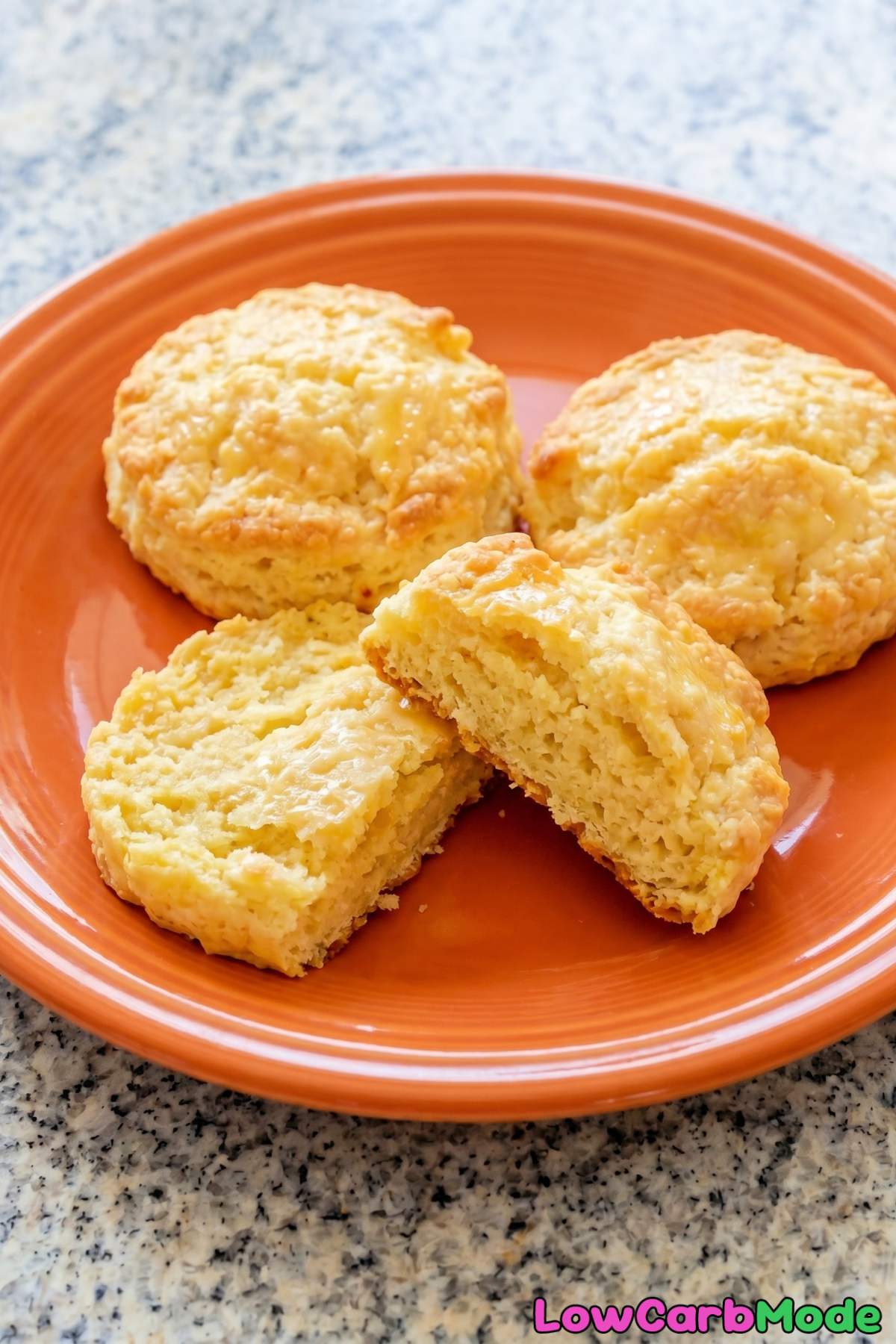 Tender keto cottage cheese biscuits