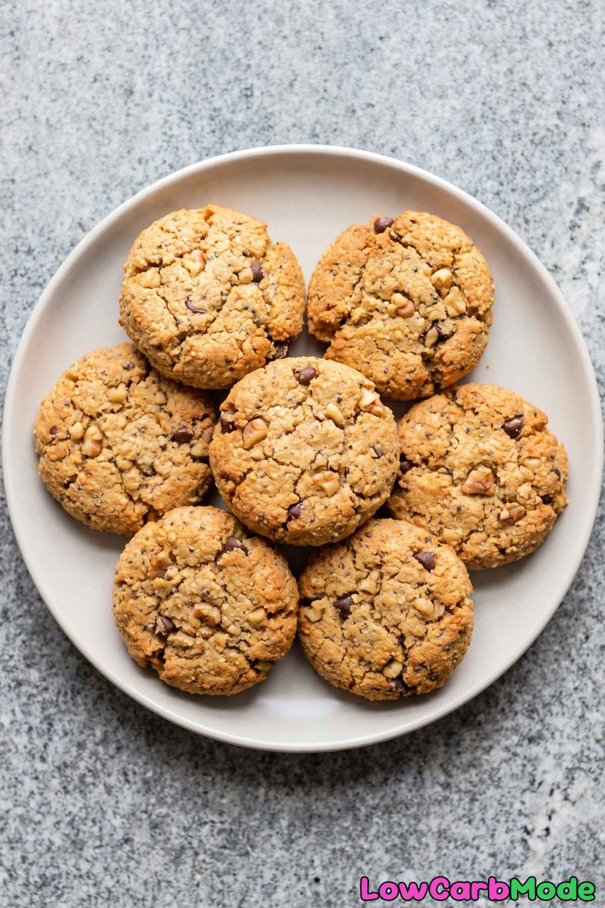 Low carb cottage cheese breakfast cookies