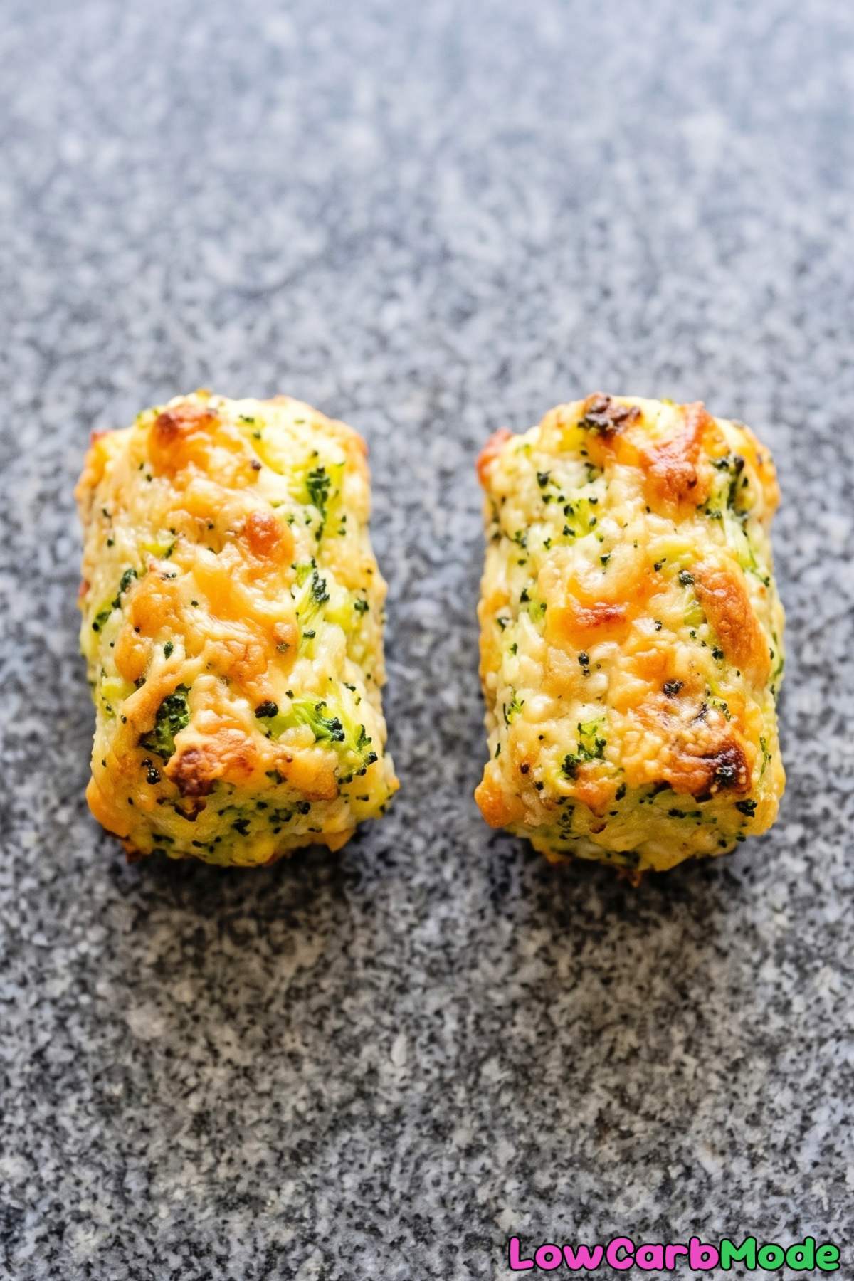 Homemade keto broccoli cheddar tots