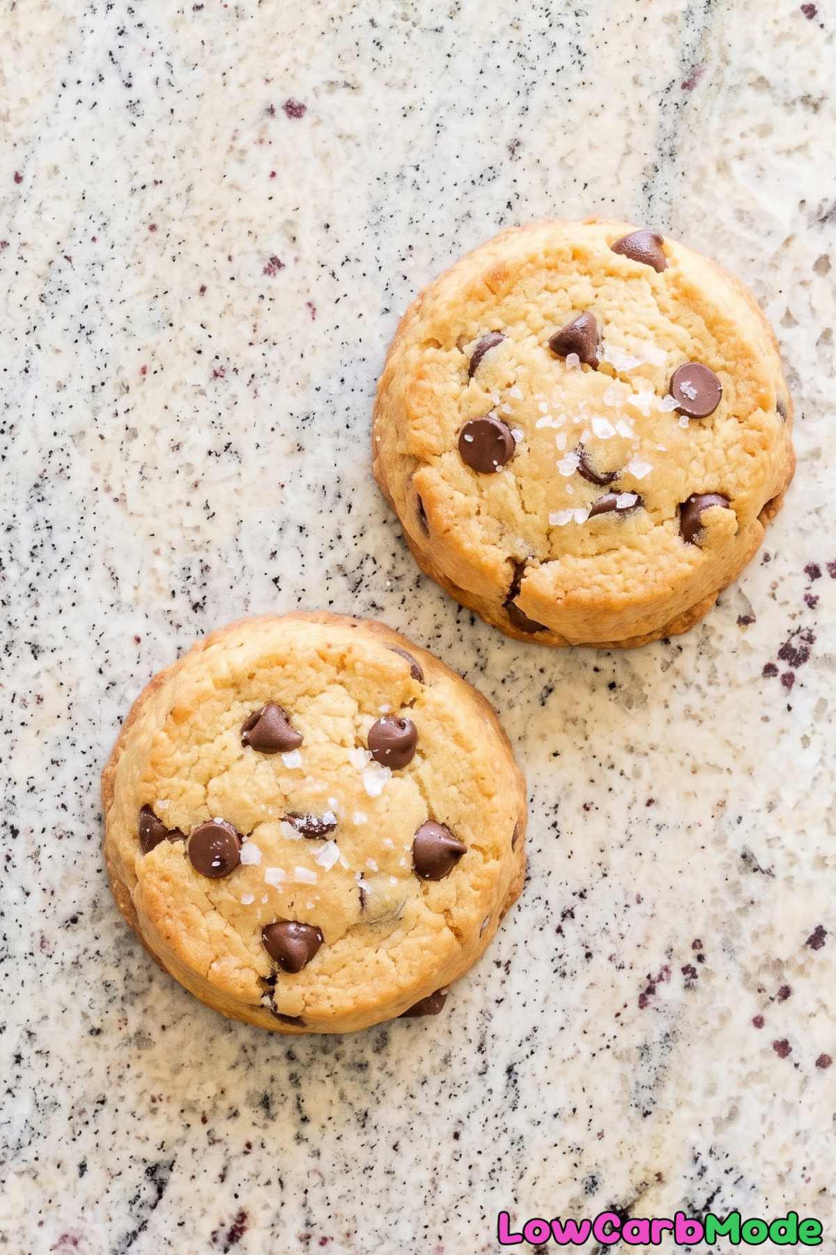 Easy keto cottage cheese chocolate chip cookies