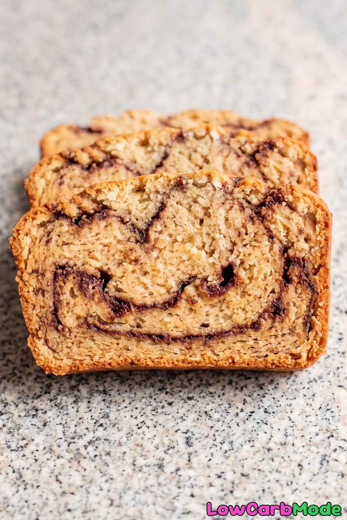 Sweet cottage cheese cinnamon swirl bread