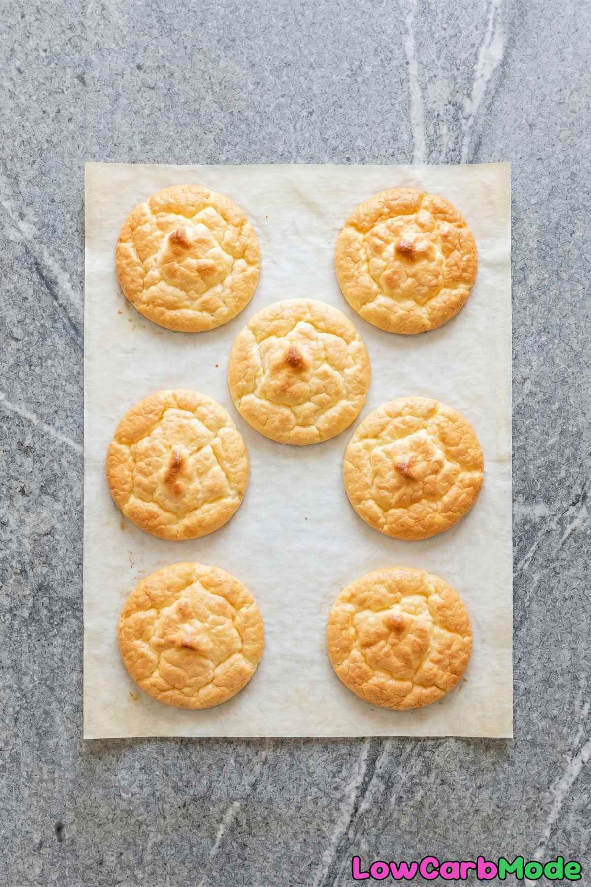 Pillowy keto cottage cheese cloud bread