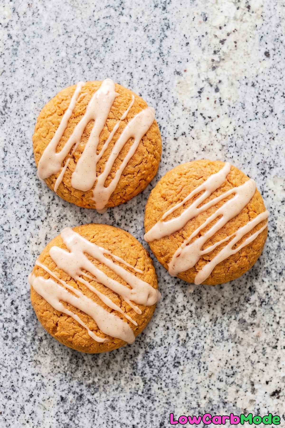 Low carb pumpkin cottage cheese cookies