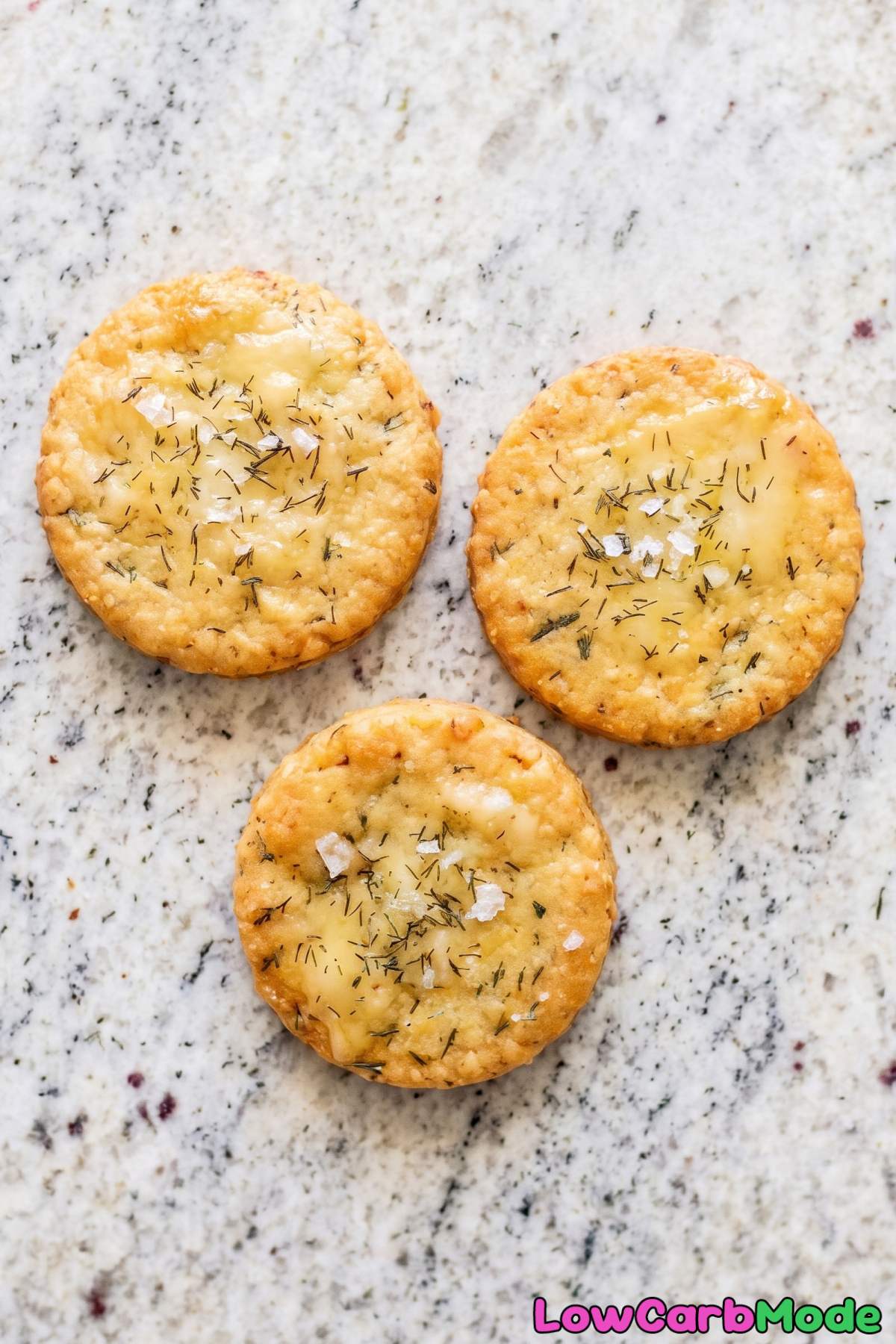 Homemade keto ranch cottage cheese snacks