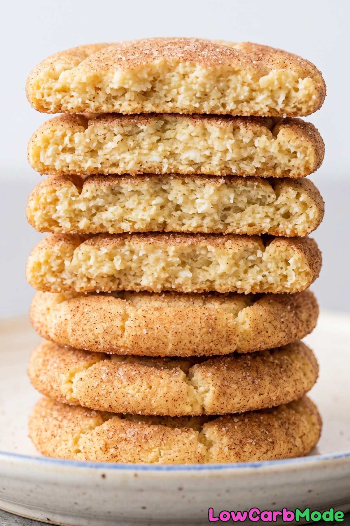 Cinnamon keto cottage cheese cookies