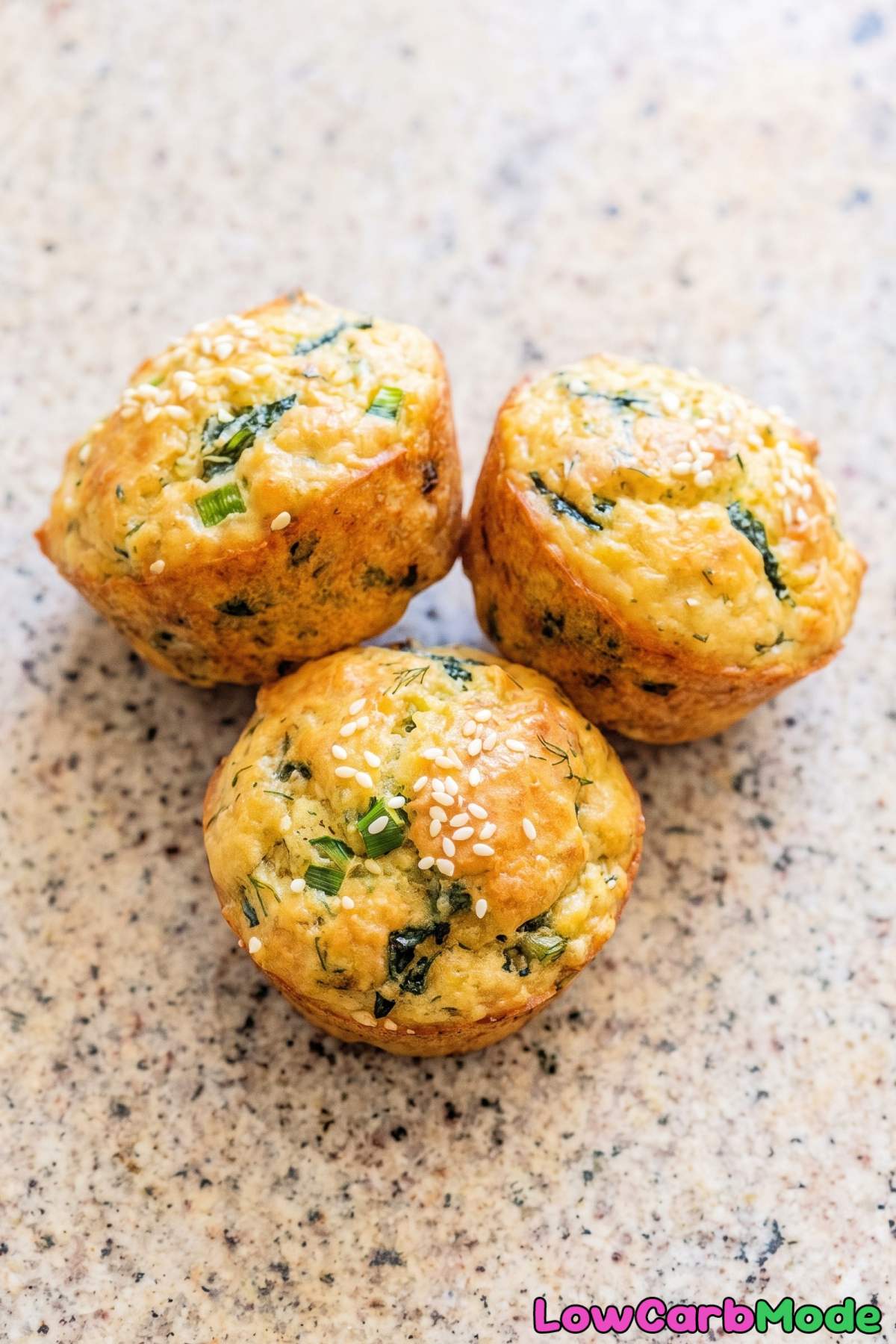 Warm baked keto spanakopita bites
