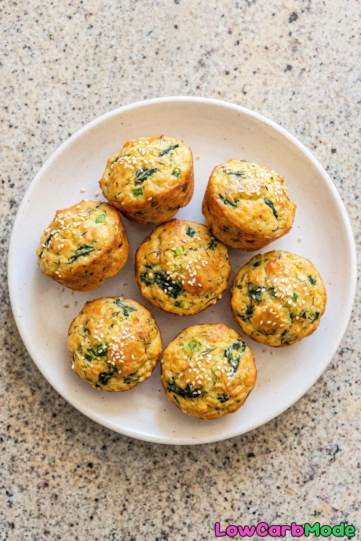 Keto cottage cheese spanakopita bite tray
