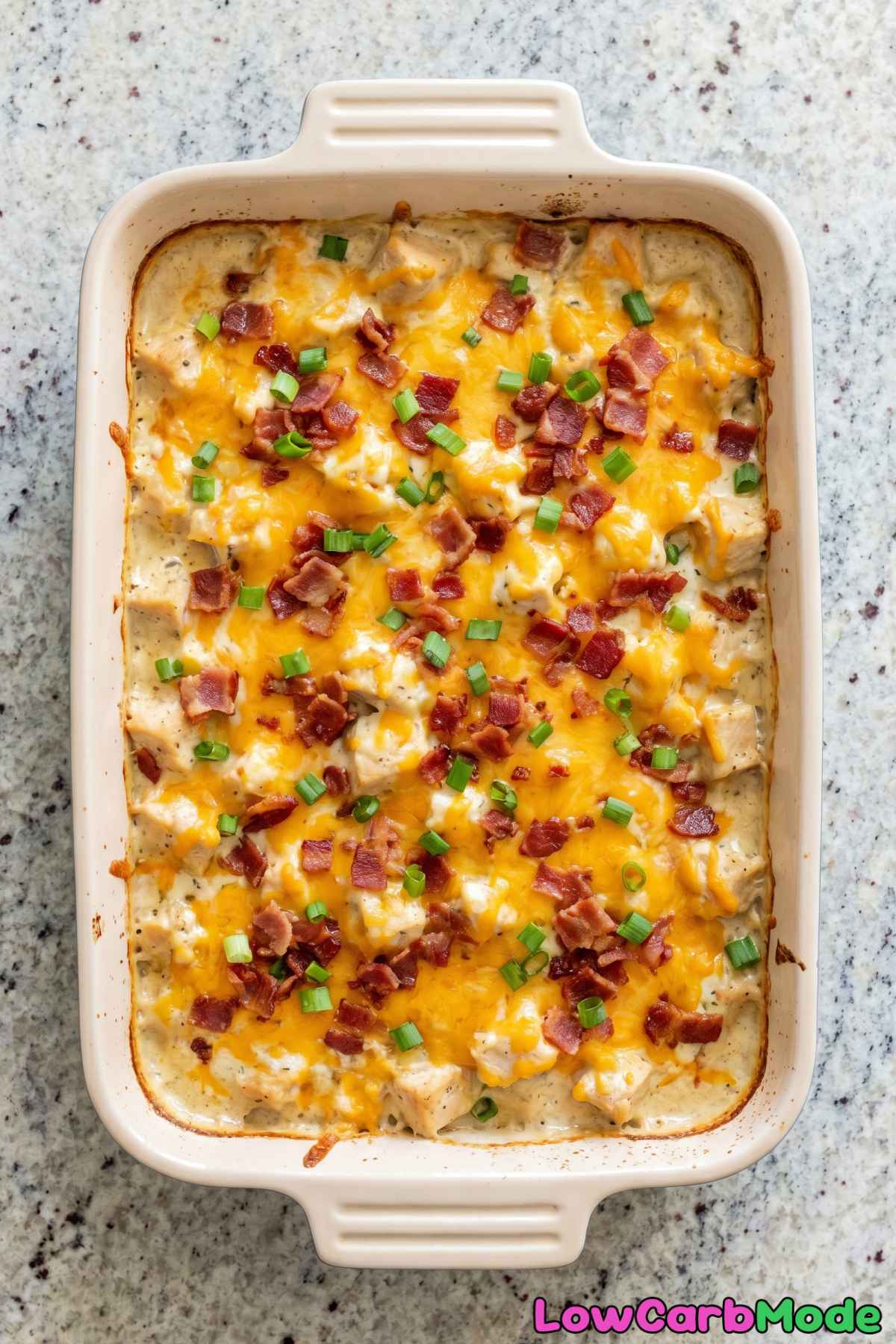 easy crack chicken casserole keto