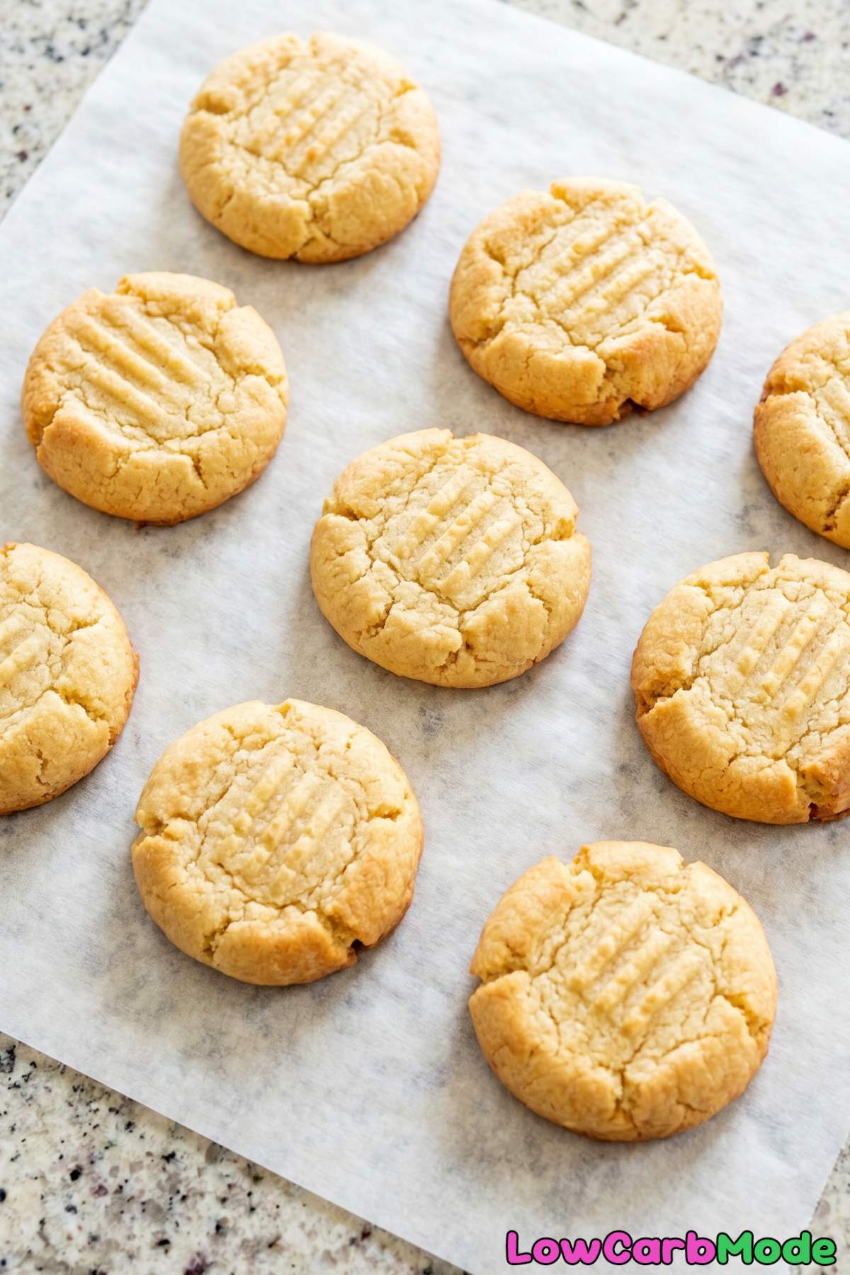 Tender homemade keto cream cheese cookies