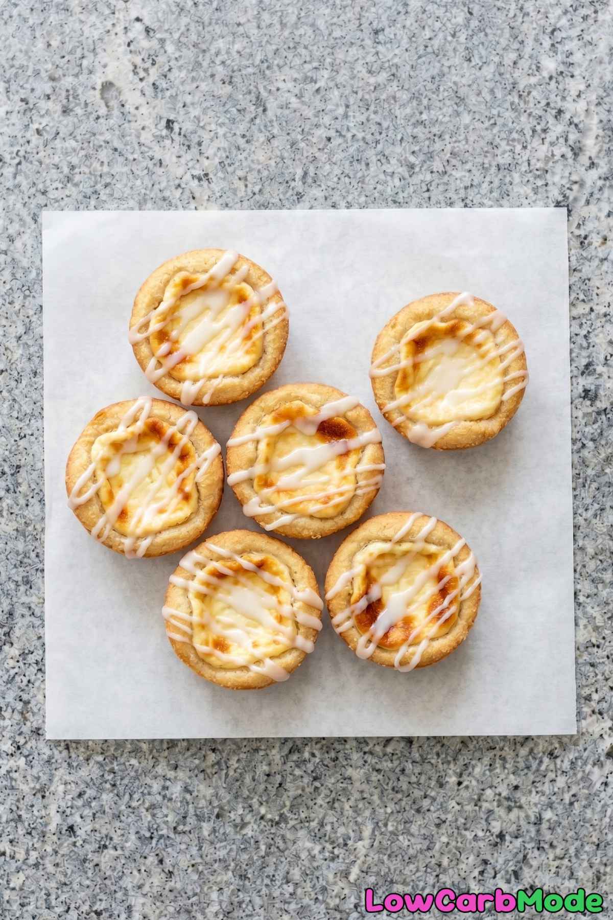 soft keto cream cheese danish bites