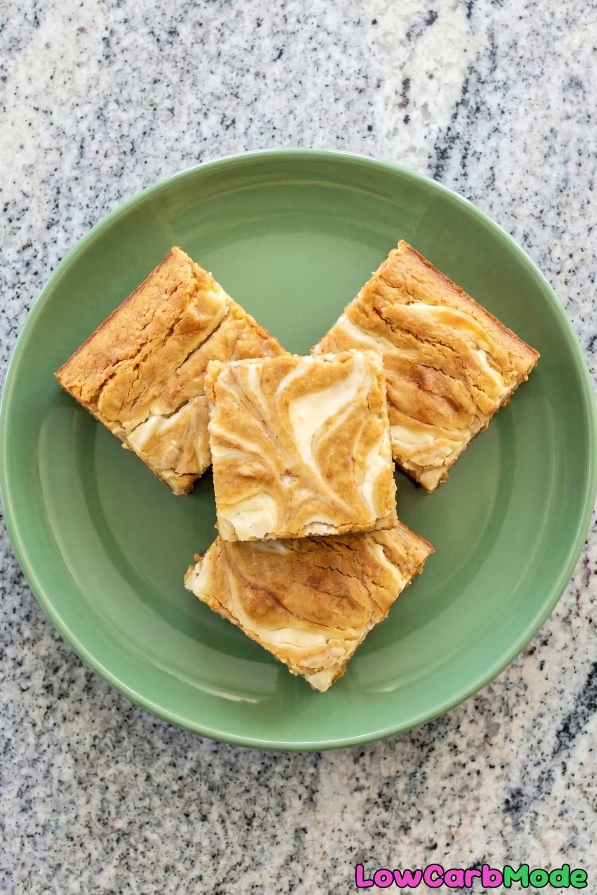 easy keto cream cheese blondies