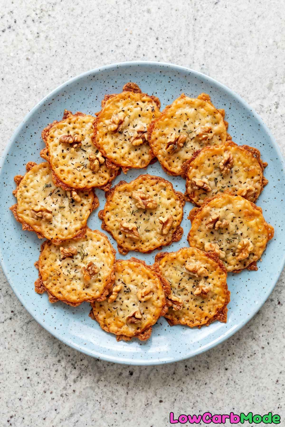 Irresistible keto cheese and walnut bites
