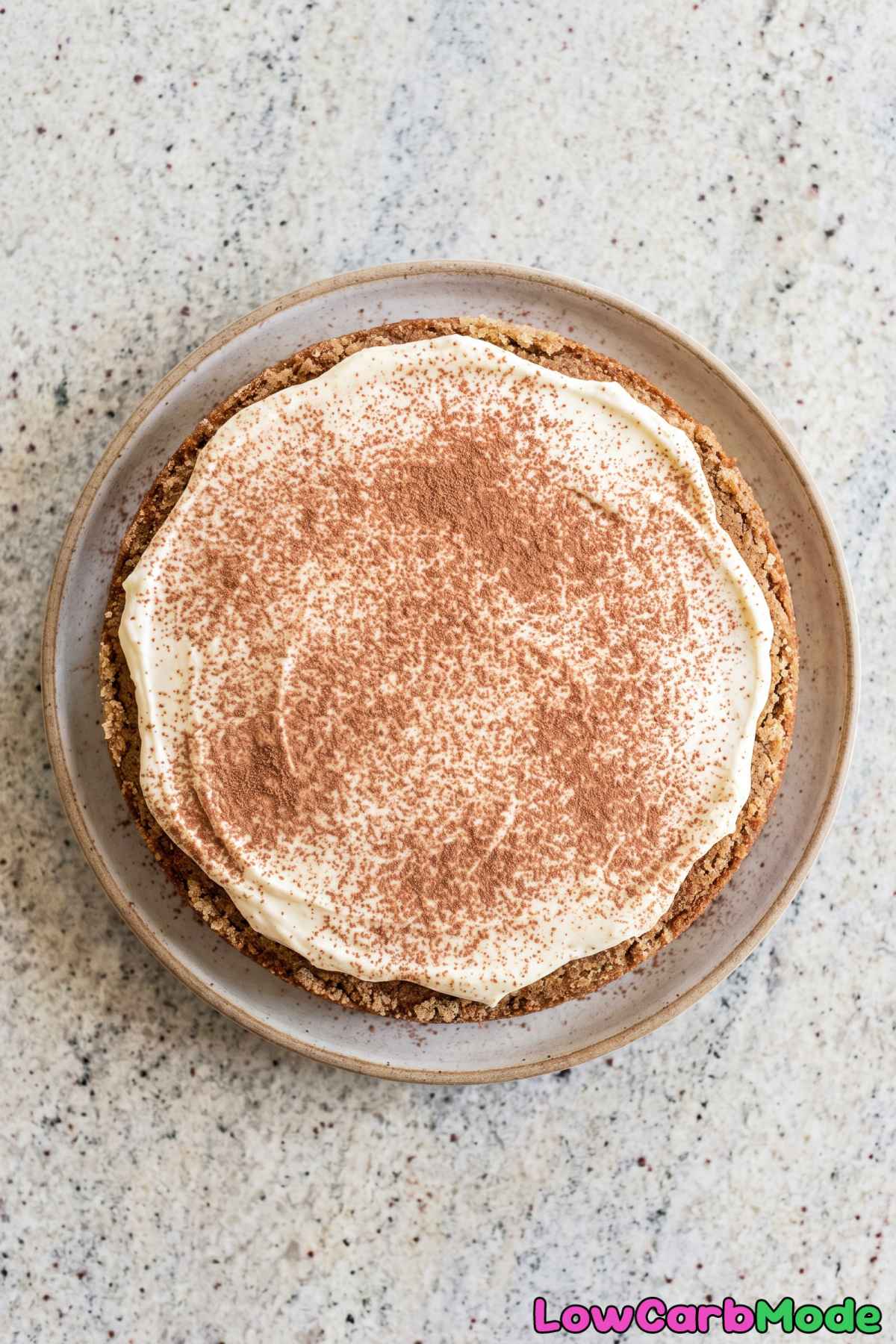 Low carb espresso yogurt cake