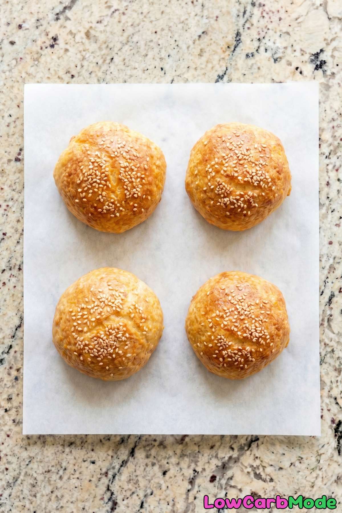 easy fathead dough rolls closeup
