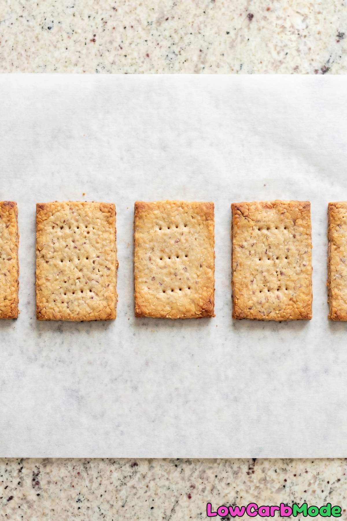 Irresistible keto graham crackers snack