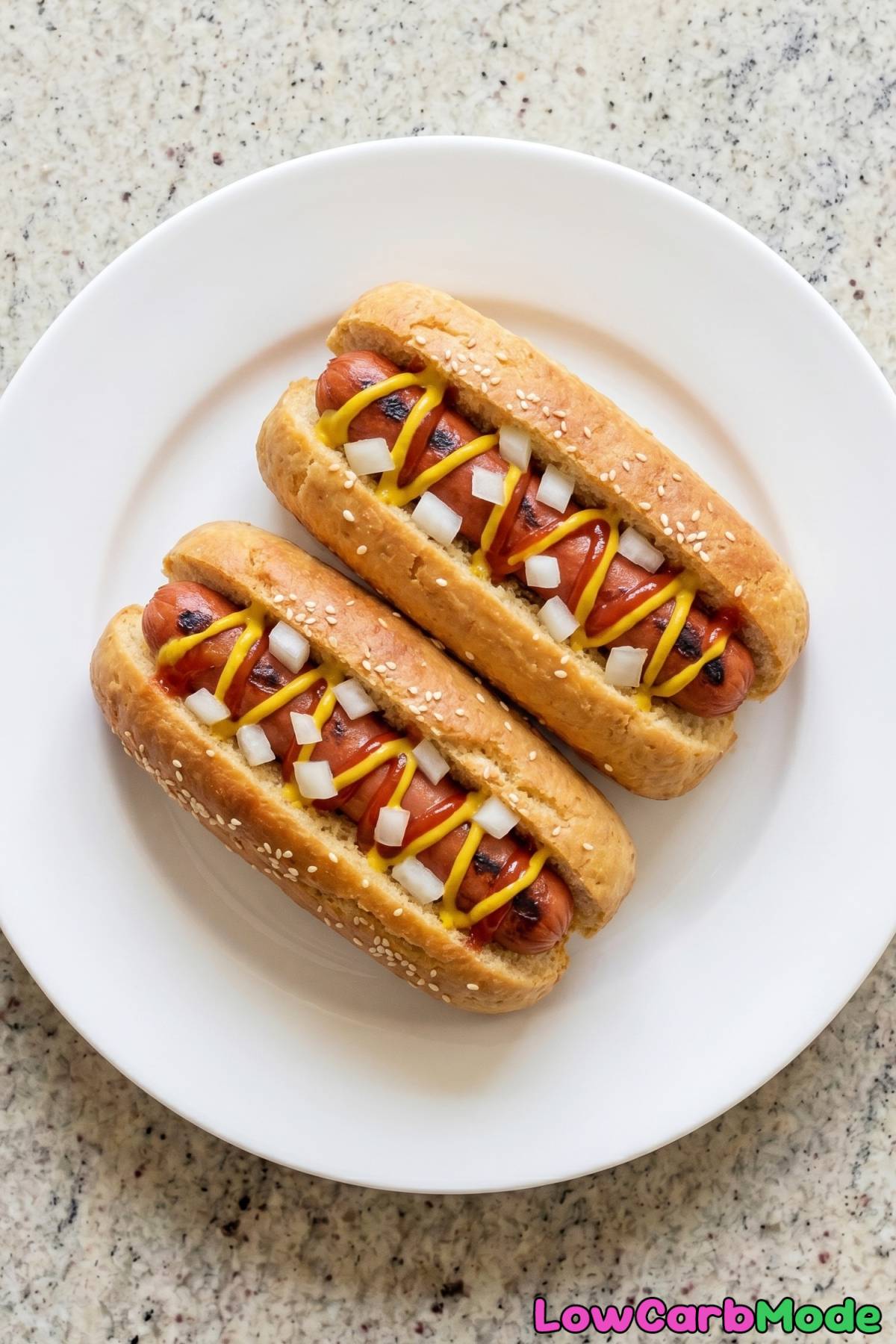 golden keto friendly hot dog buns