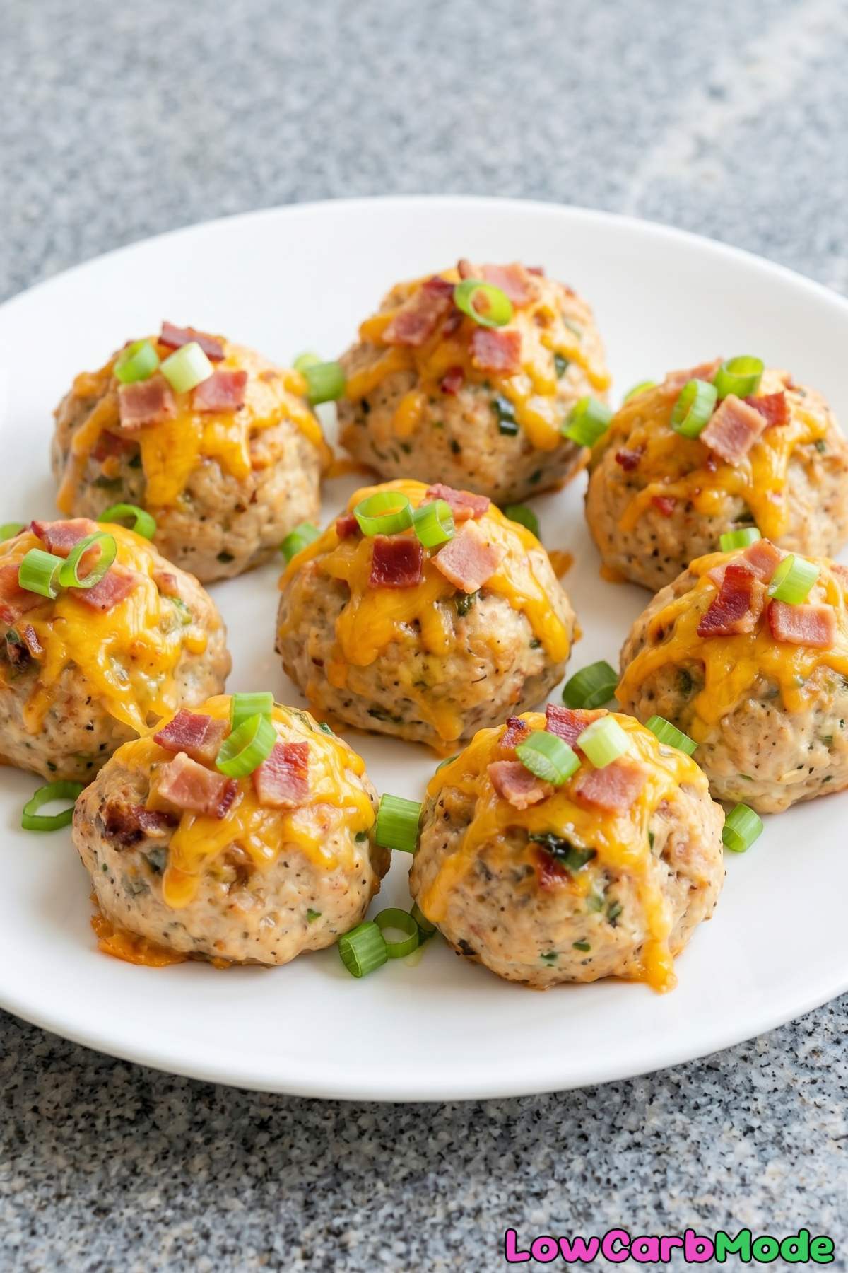 juicy keto meatballs with jalapeño filling
