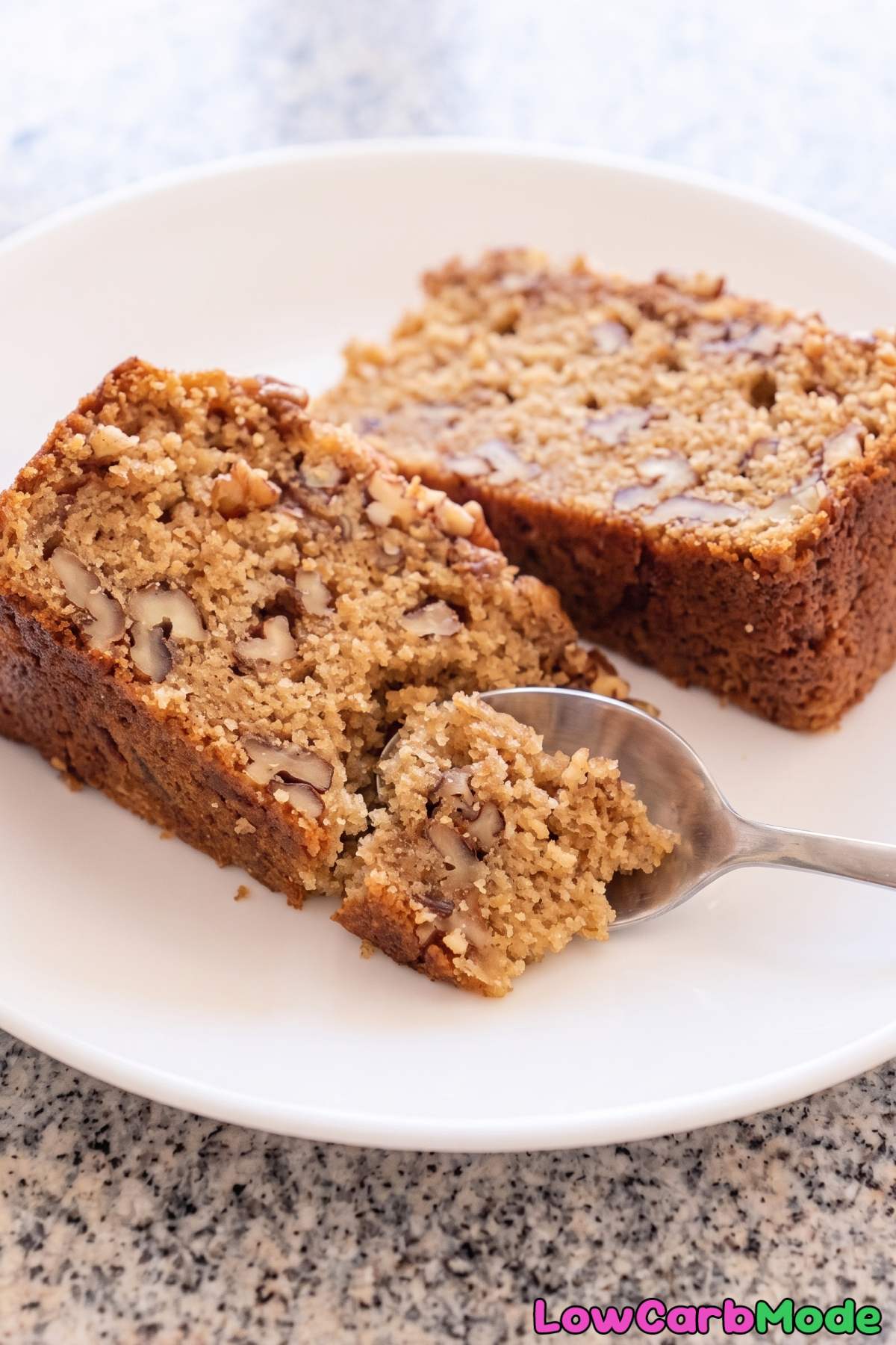 Sweet keto maple yogurt cake
