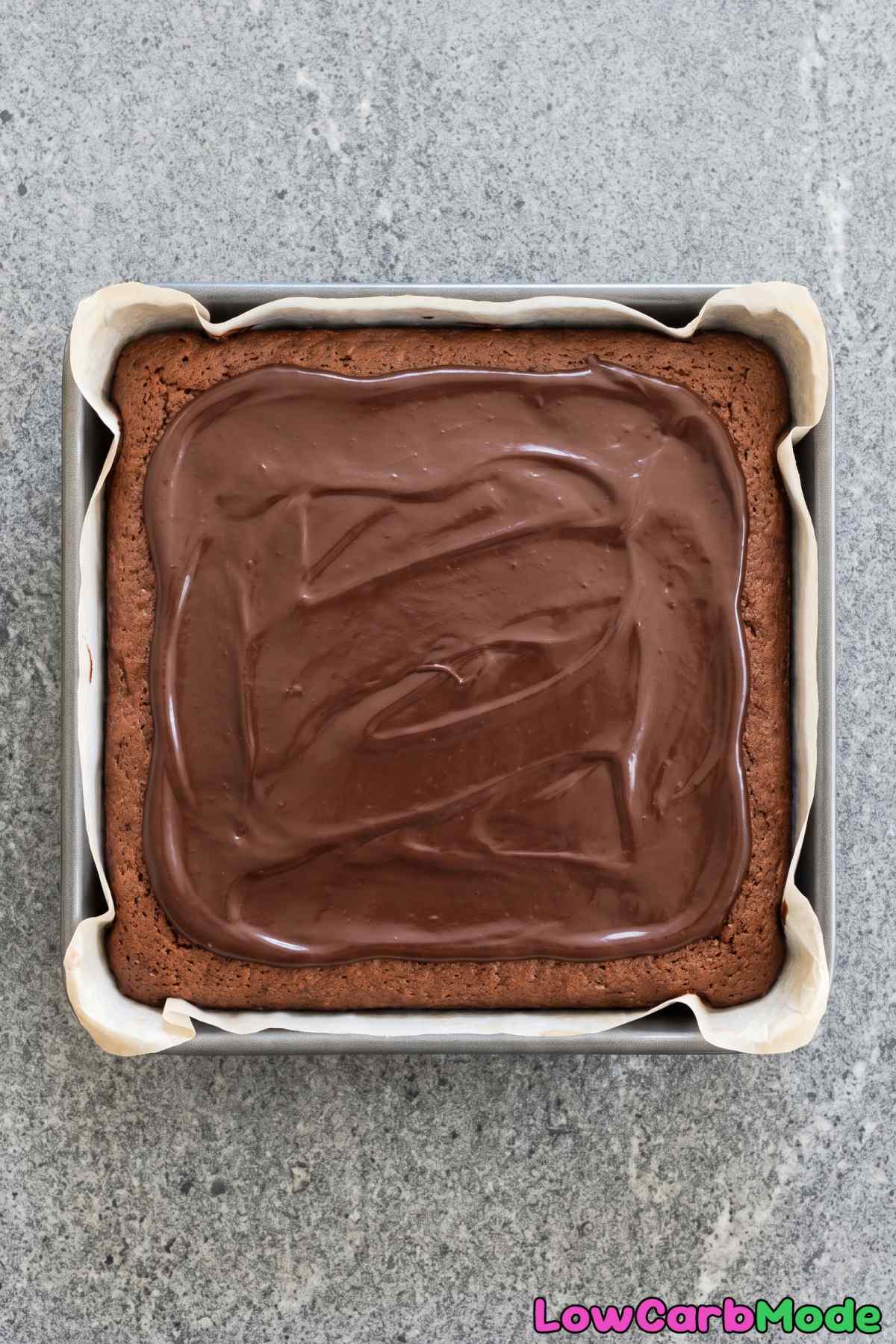 Low carb mocha yogurt cake
