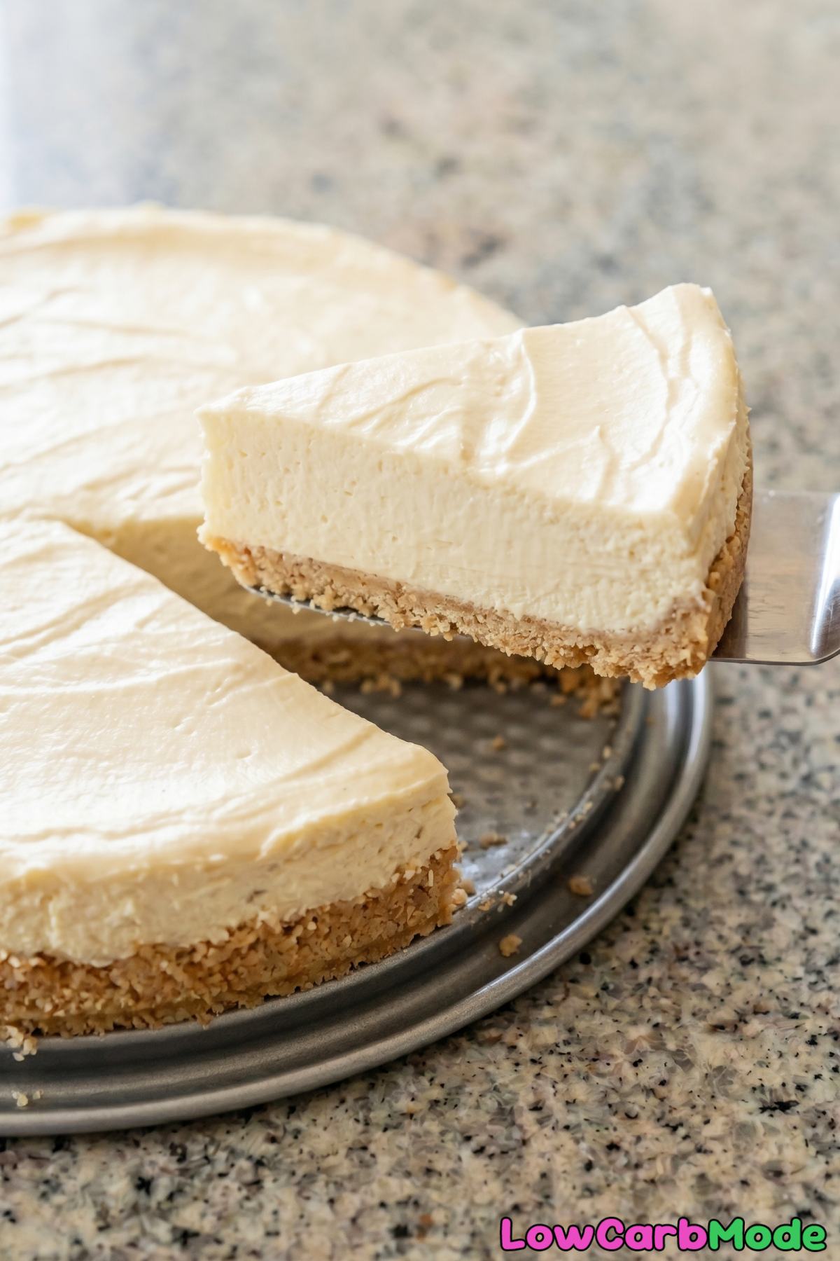 Silky keto no-bake cheesecake dessert