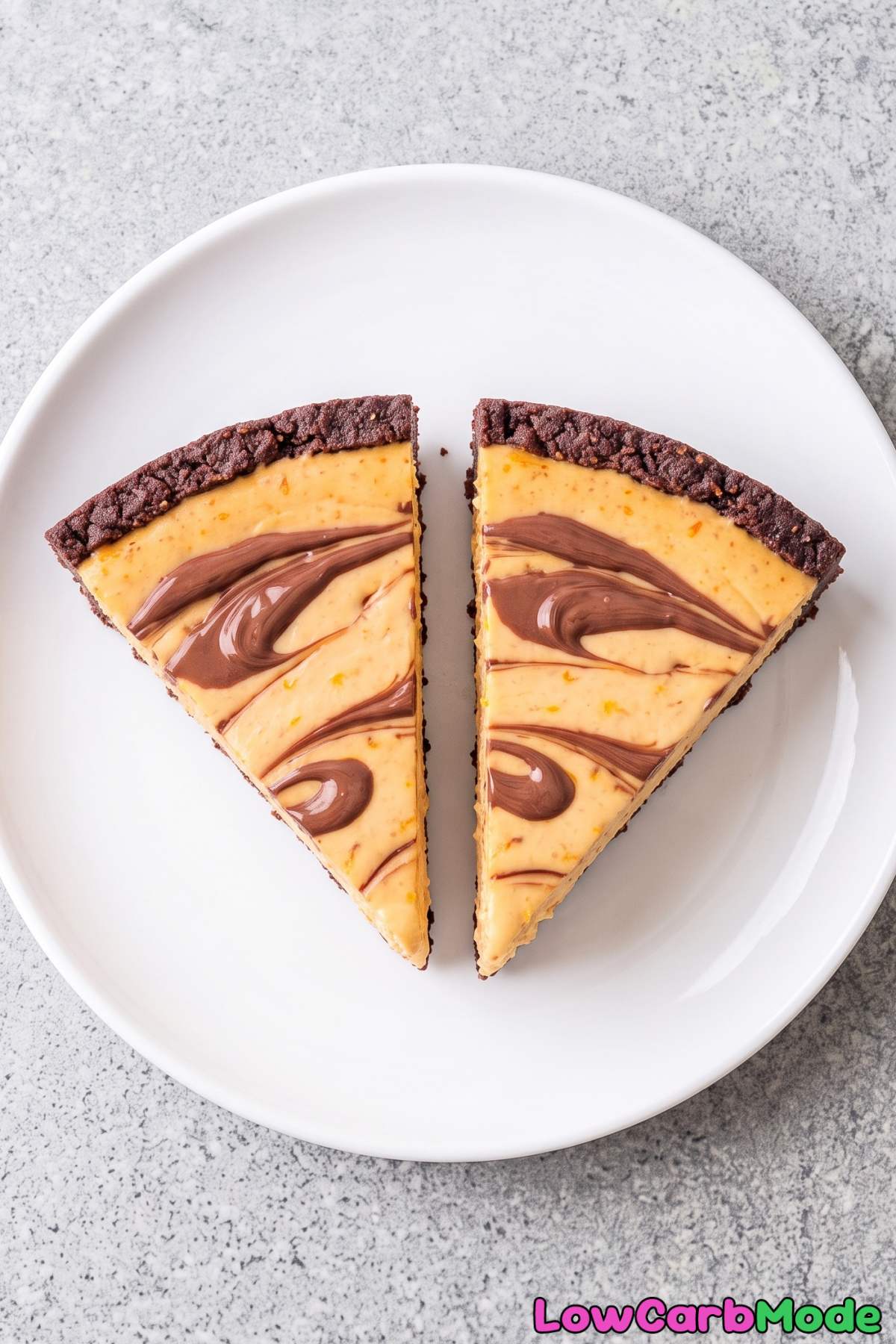 Decadent keto chocolate orange dessert