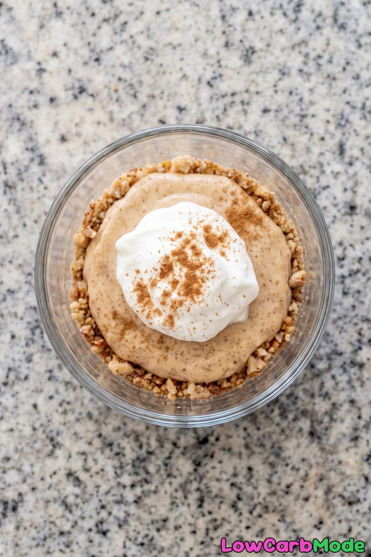 Creamy chai cheesecake cups