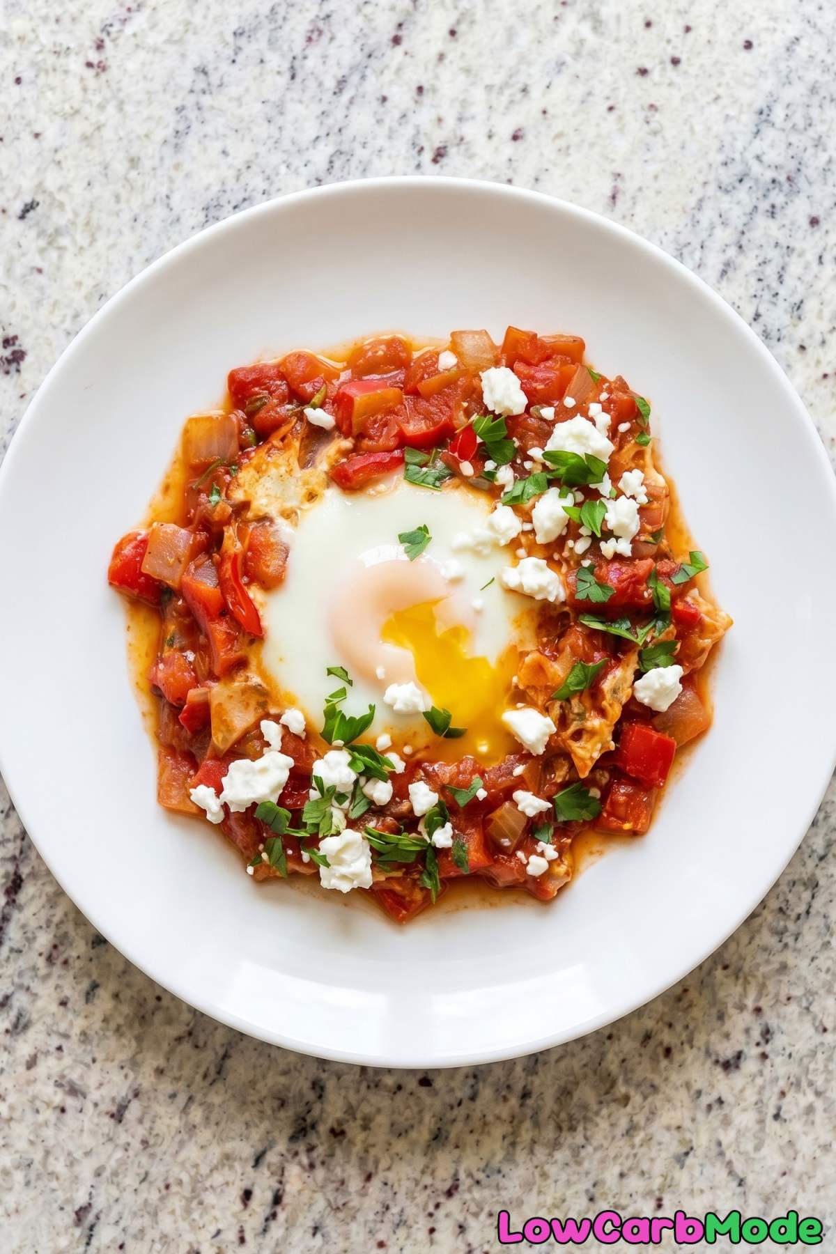 comforting keto shakshuka dish