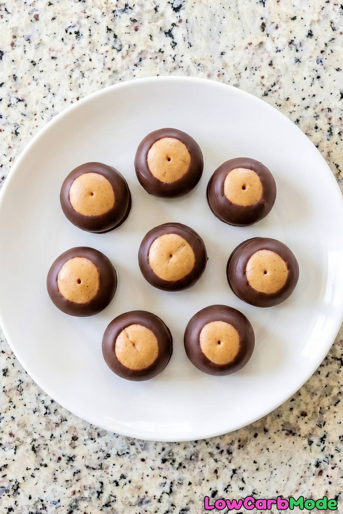 Irresistible keto peanut butter buckeyes