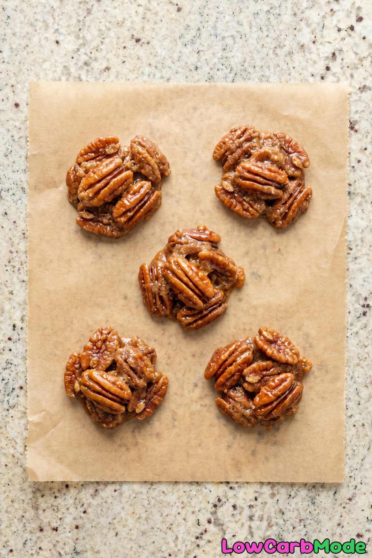 Easy keto pecan pralines recipe